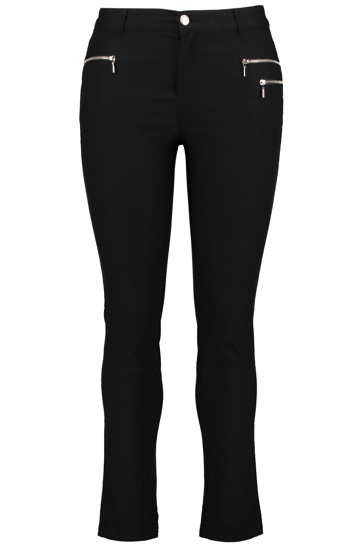 Weite Hose mit Plissees image number 1