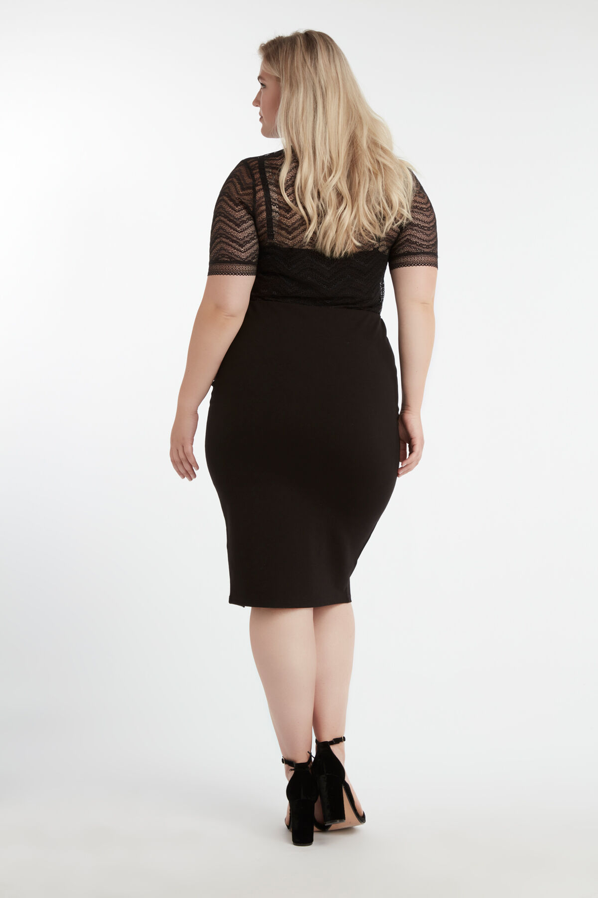 Bleistiftrock mit Schlitz image number 4