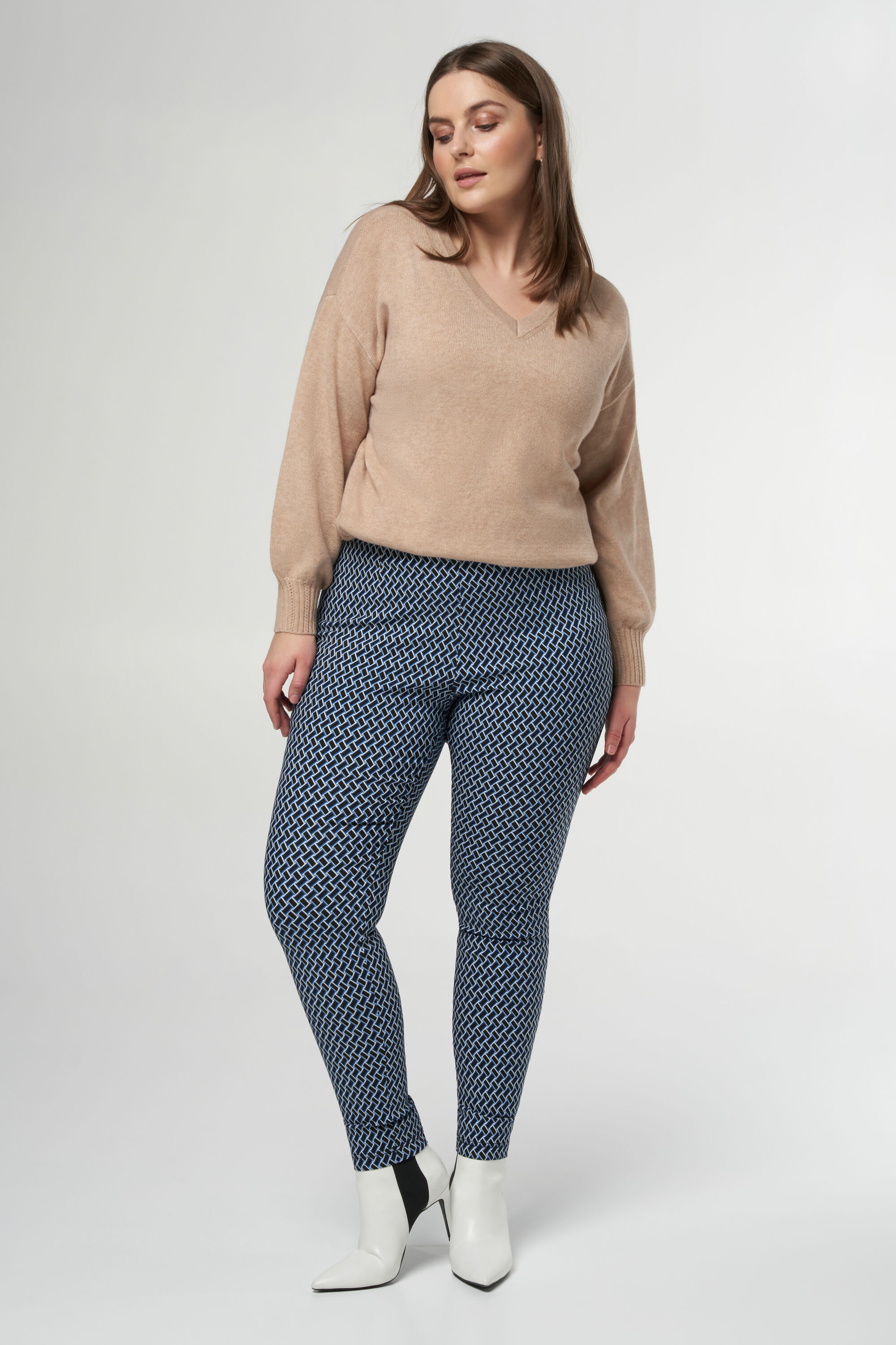 Treggings mit Aufdruck image number 0