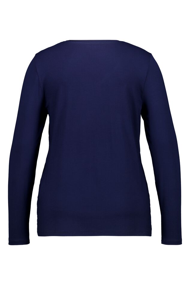 Langärmeliges Oberteil mit V-Ausschnitt image number 2