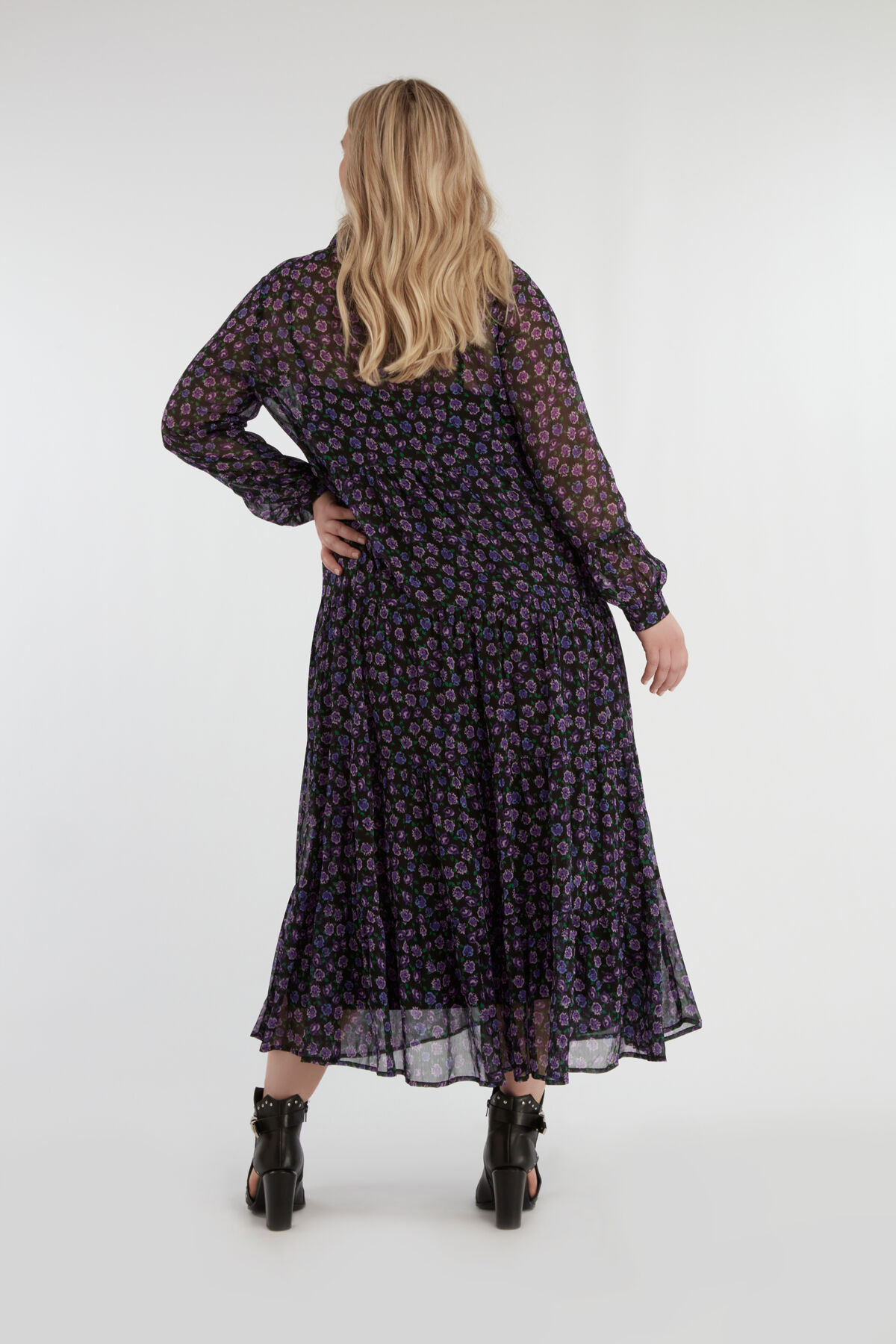 Shirt-Kleid mit Print image number 5