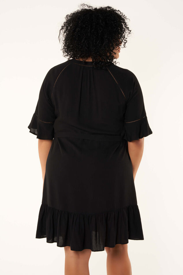 Kleid mit Rüsche image number 3