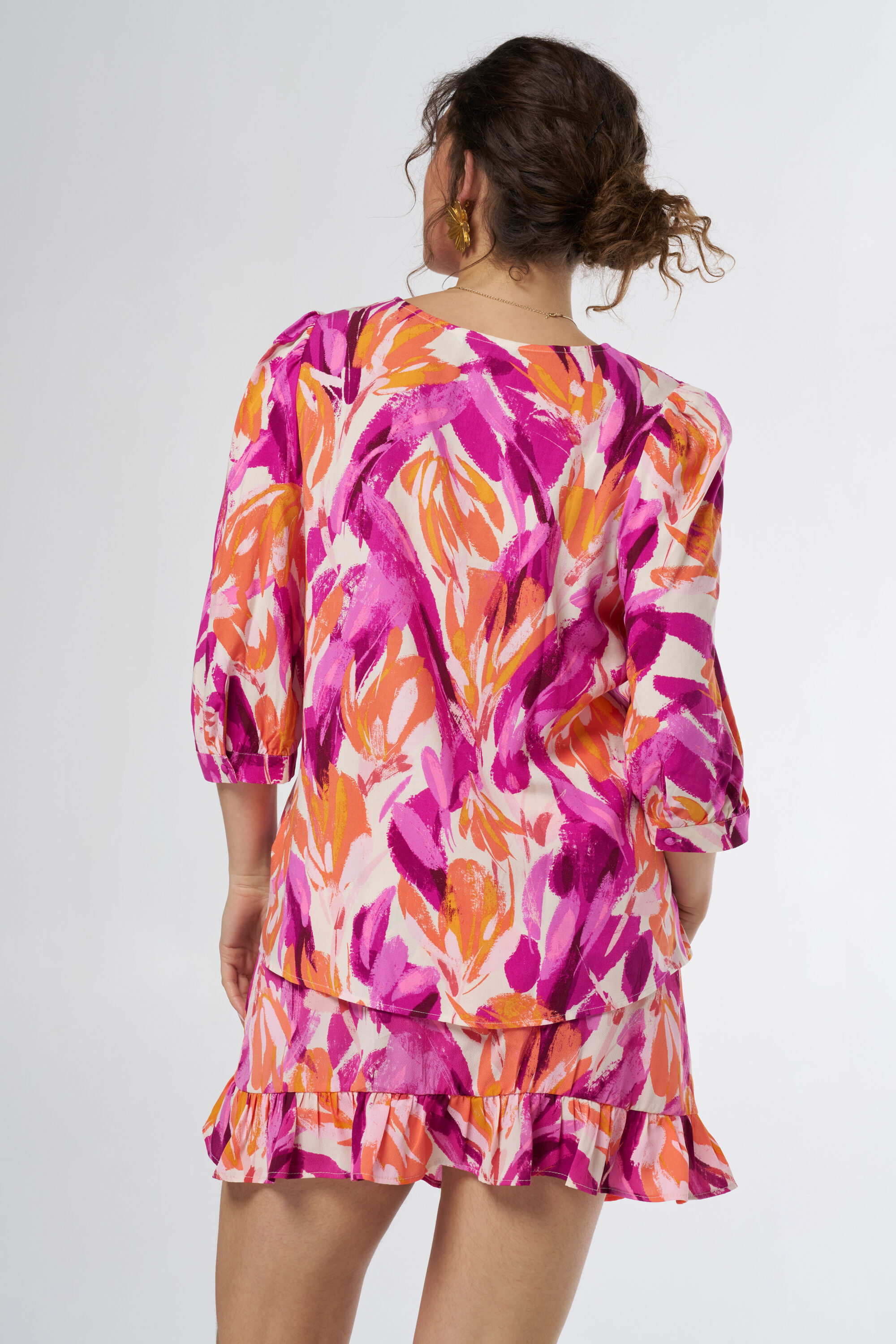 Bluse mit Smok-Verzierungen image number 3