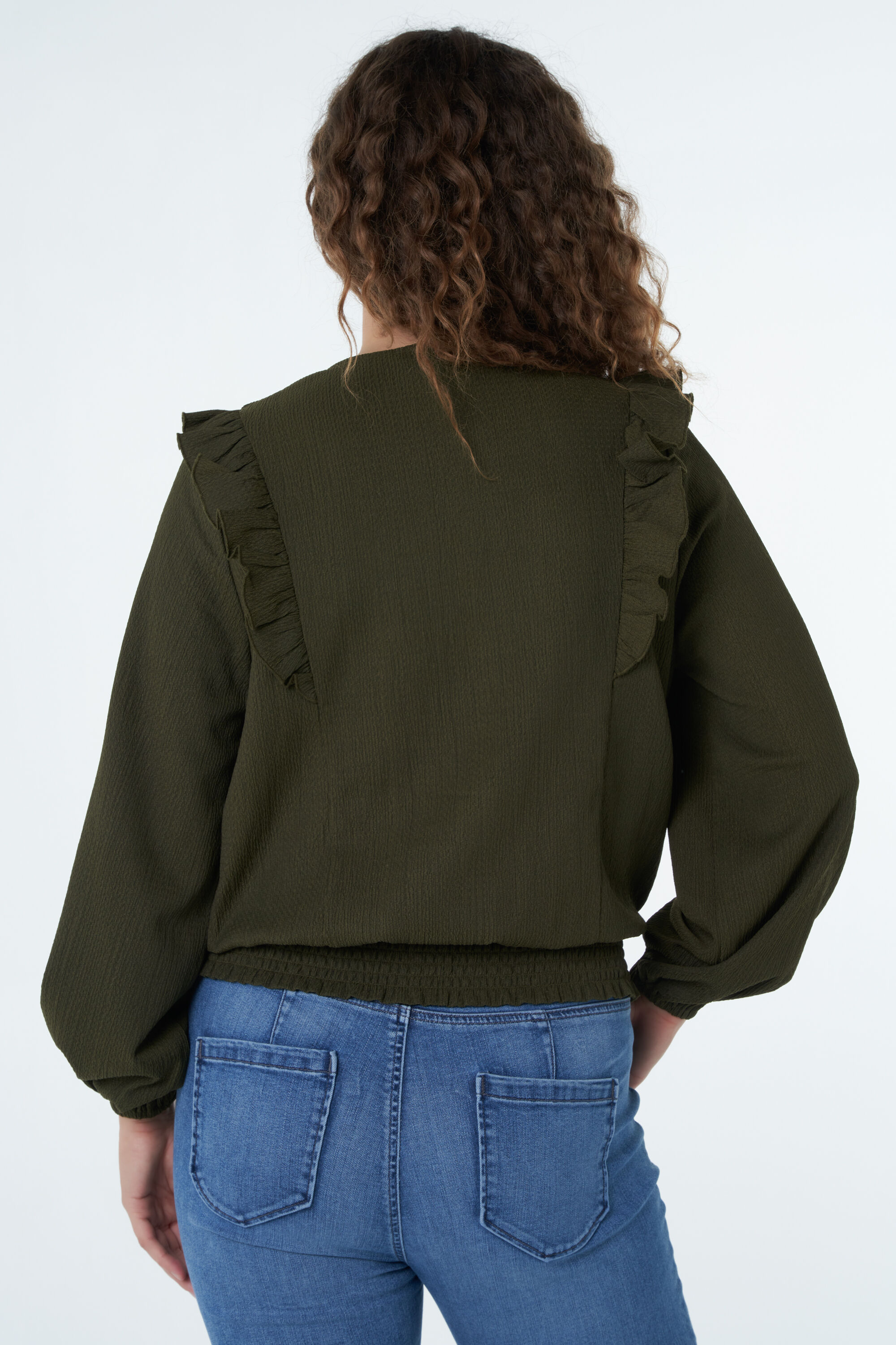 Top mit Ballon-Passform  image number 3