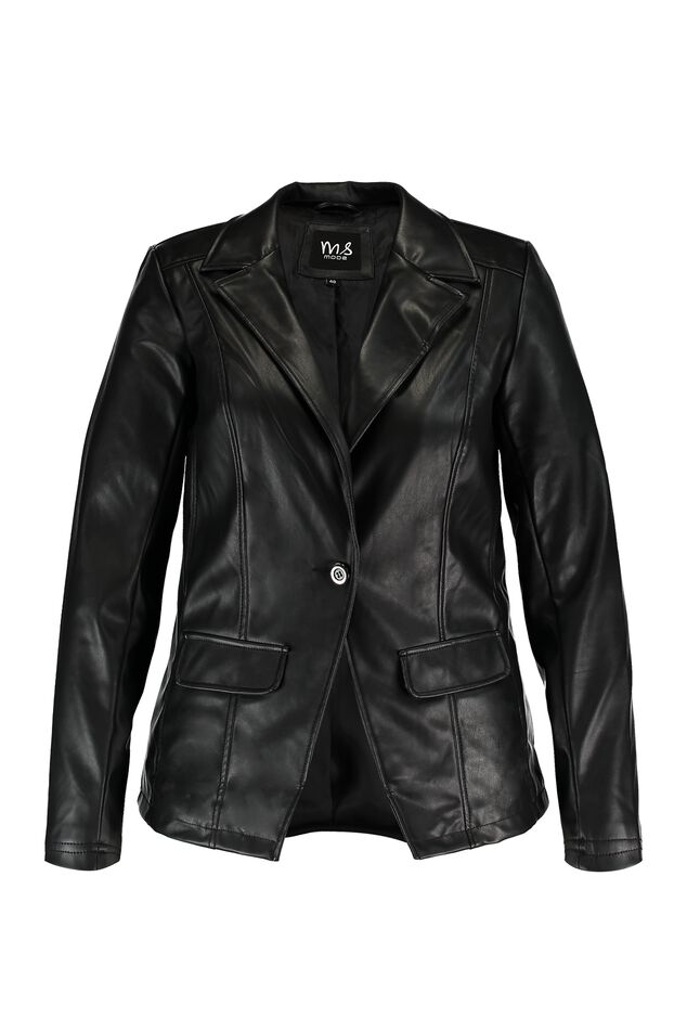 Kunstleder-Blazer image number 1