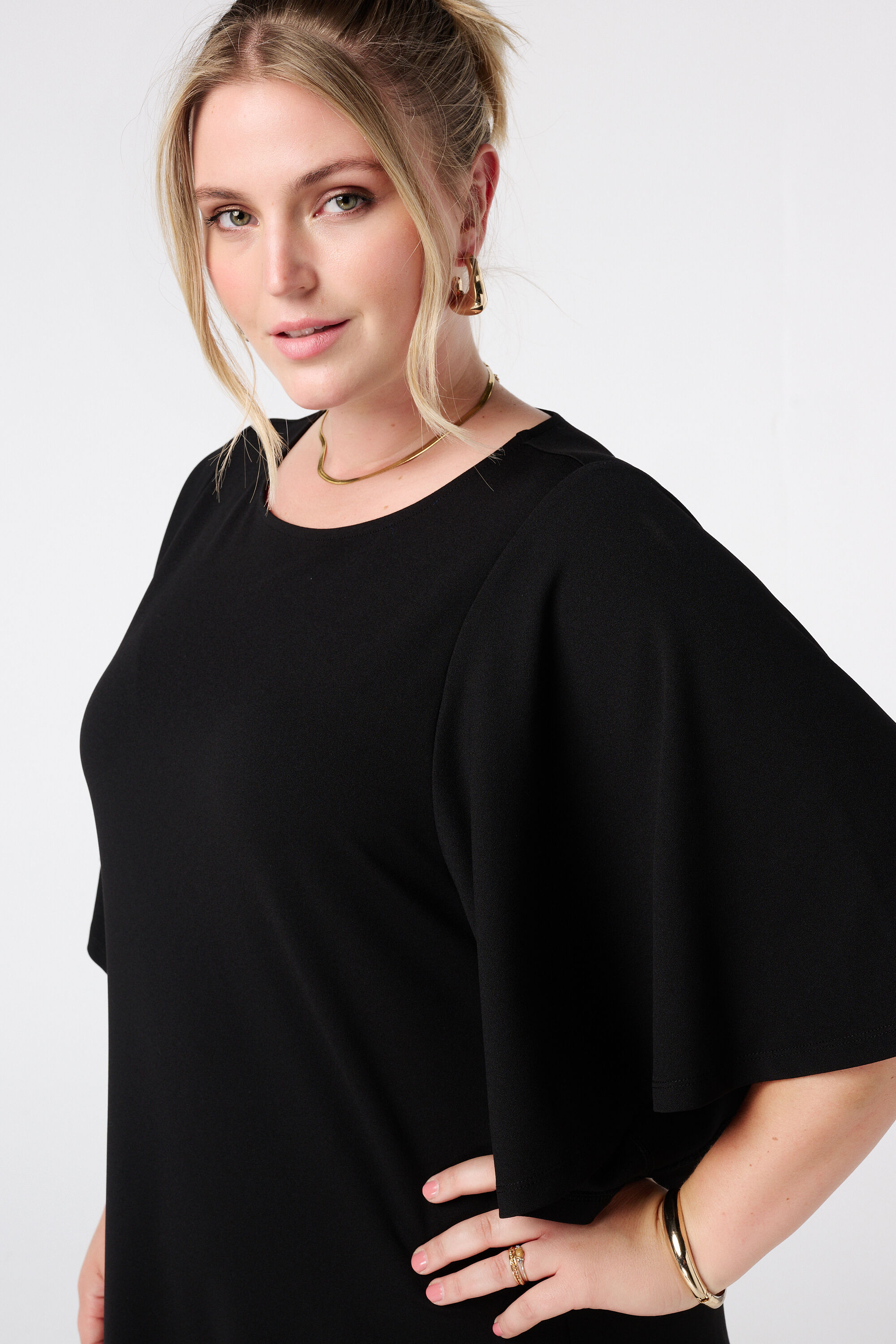 Kleid mit Schmetterlings&auml;rmeln image number 4