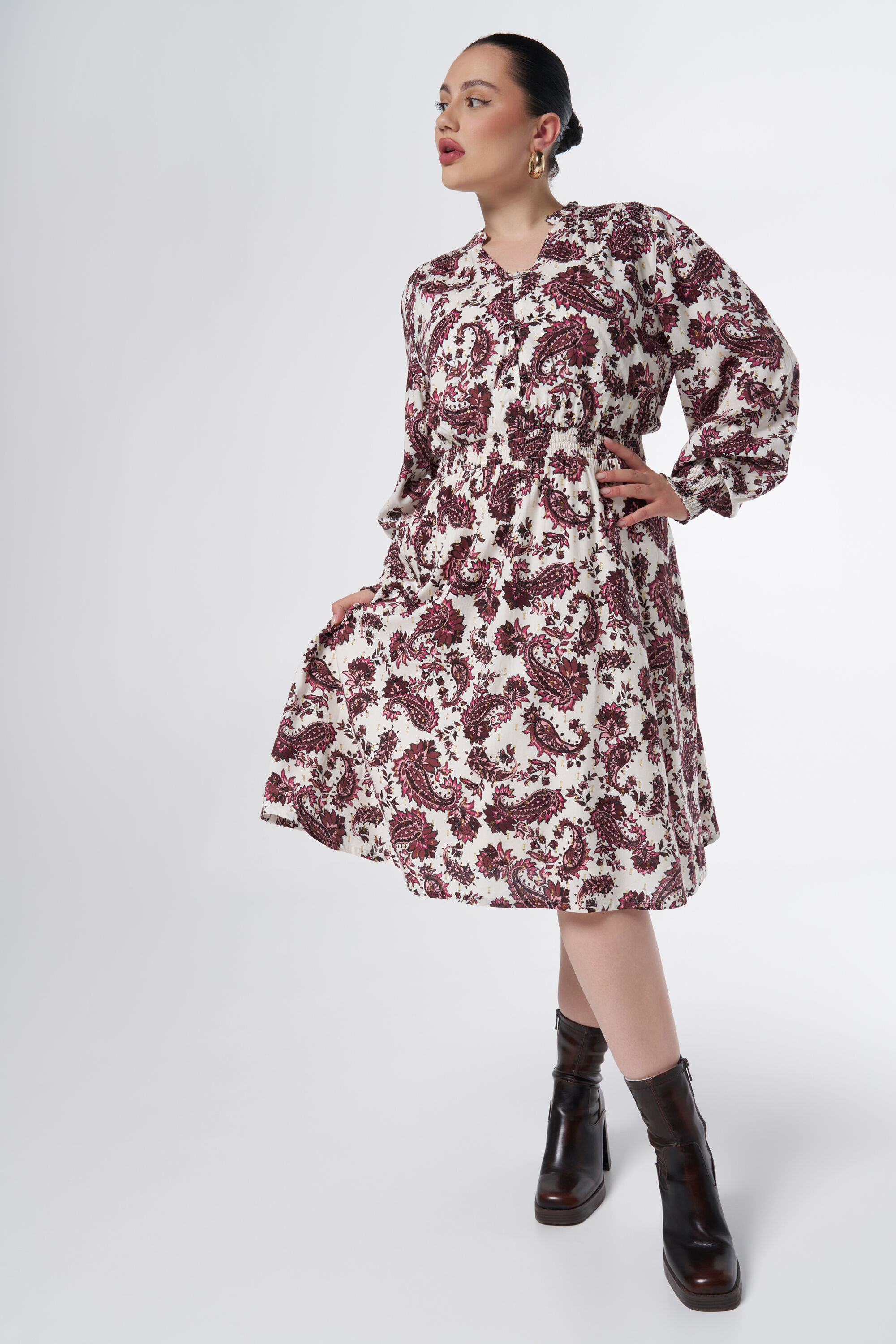 Kleid mit Print image number 5