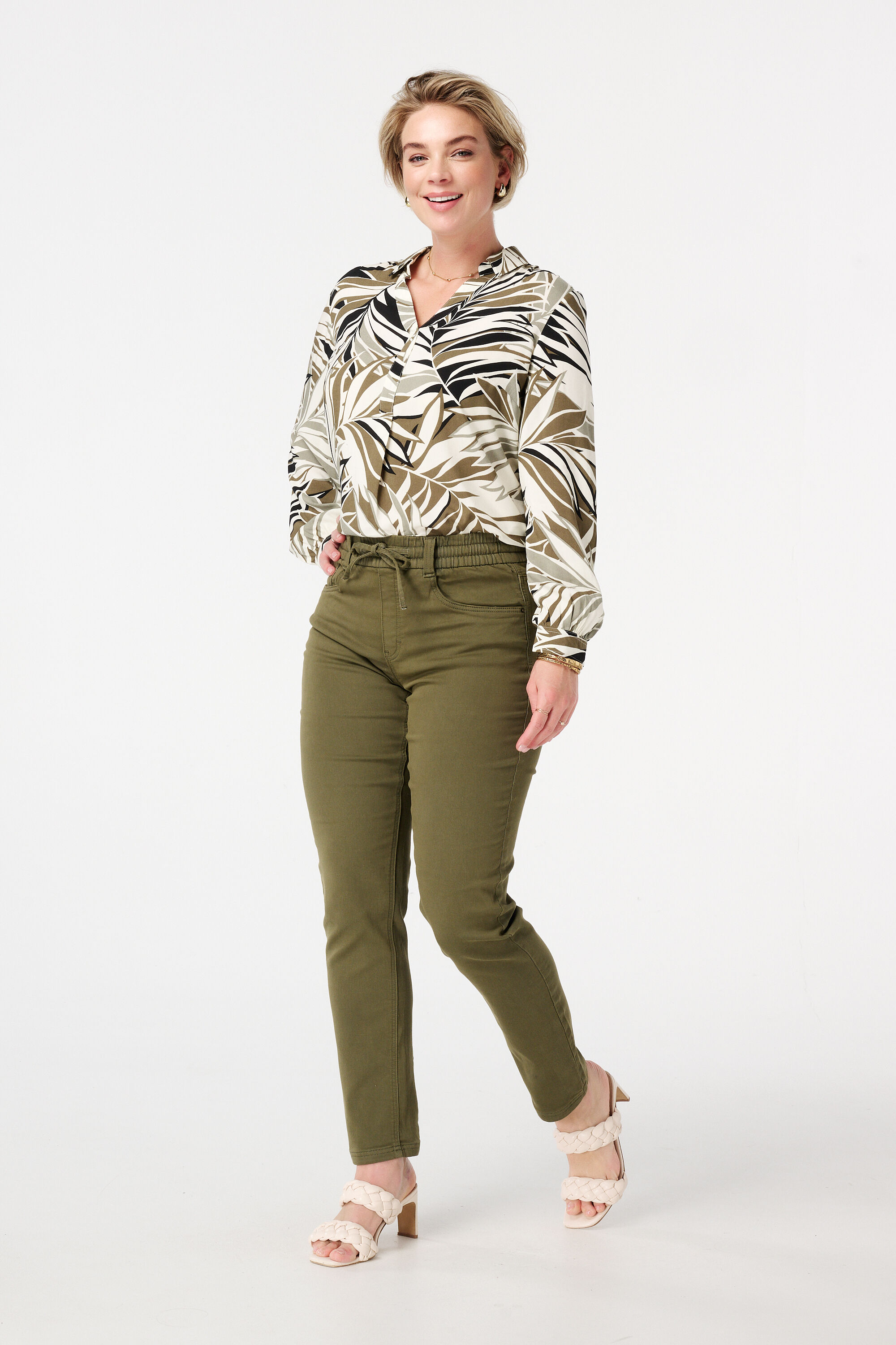 Bluse mit Print image number 5