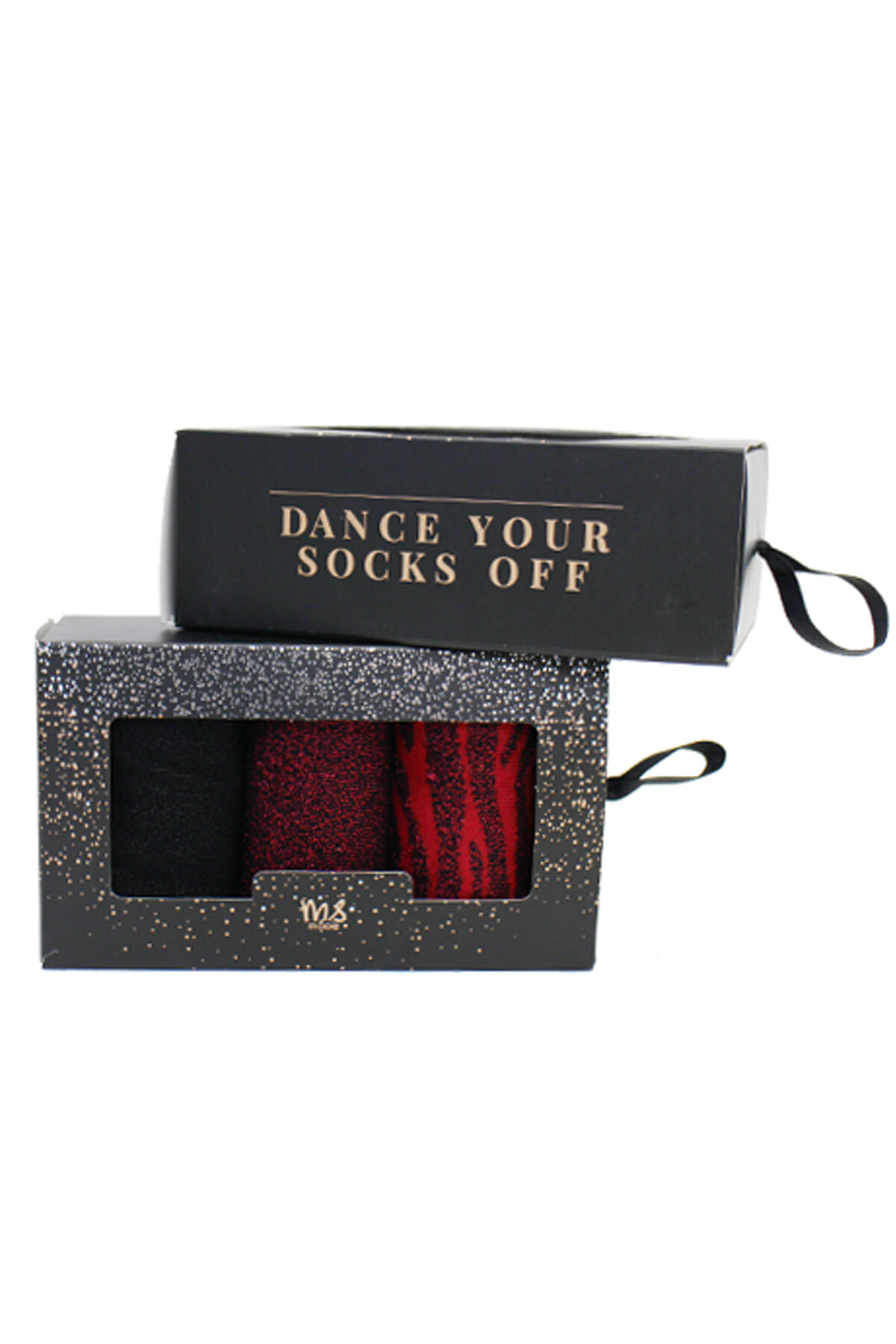 Geschenkset mit drei Paar Socken image number 5