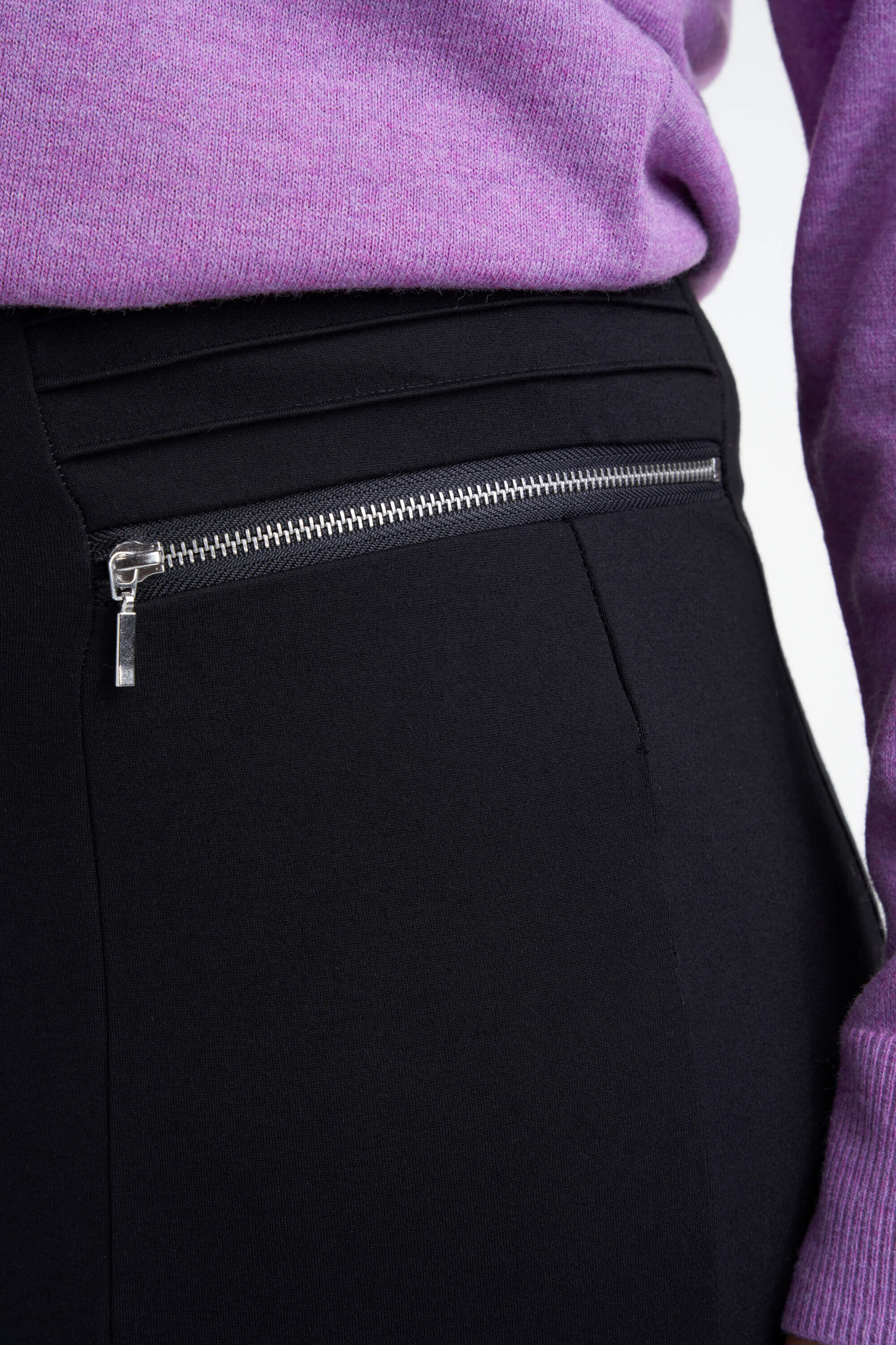 Treggings mit Rei&szlig;verschluss-Imitation image number 5