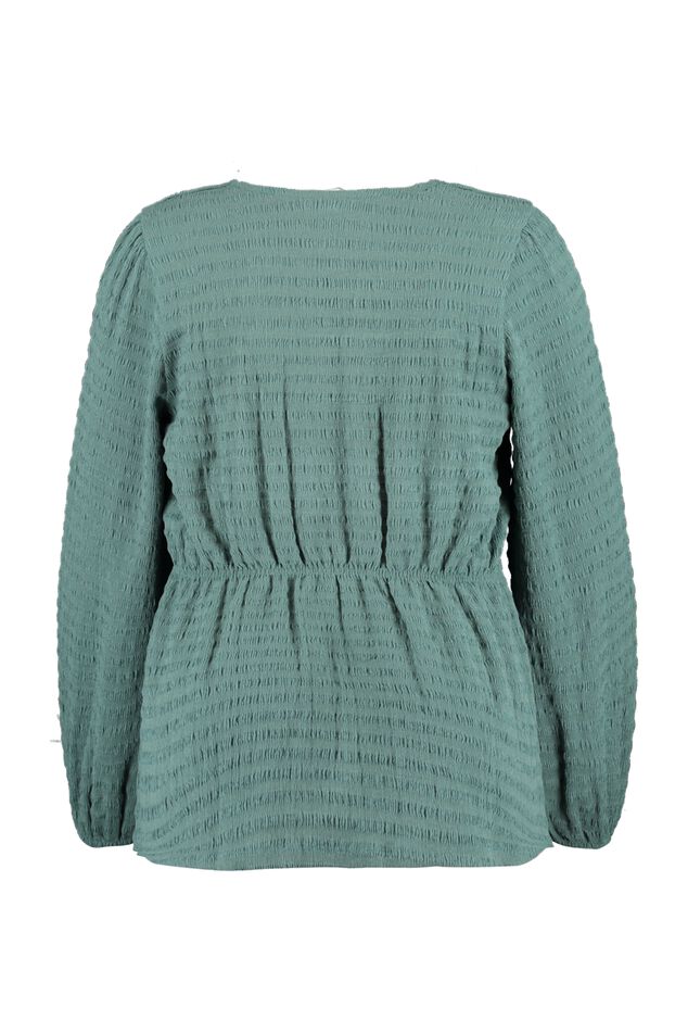 Top mit V-Ausschnitt  image number 2