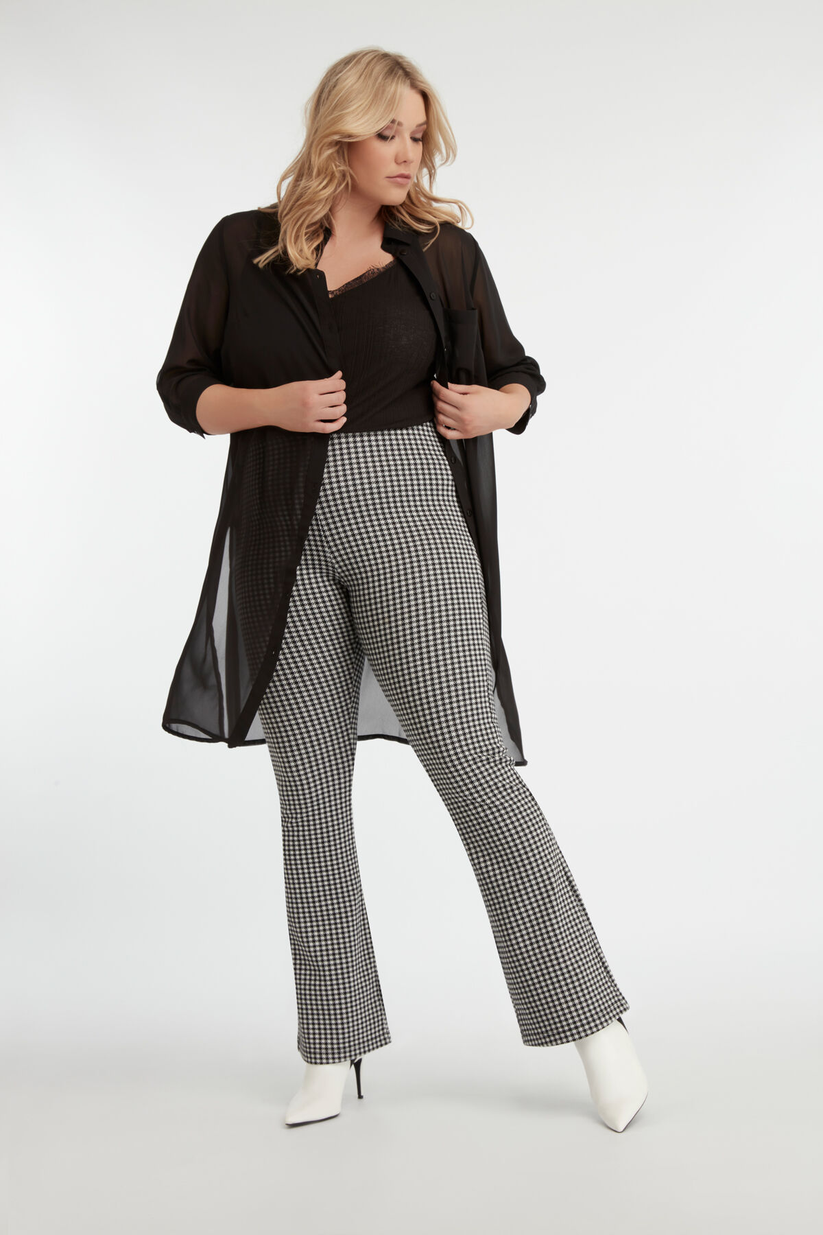 Durchsichtige Bluse image number 5