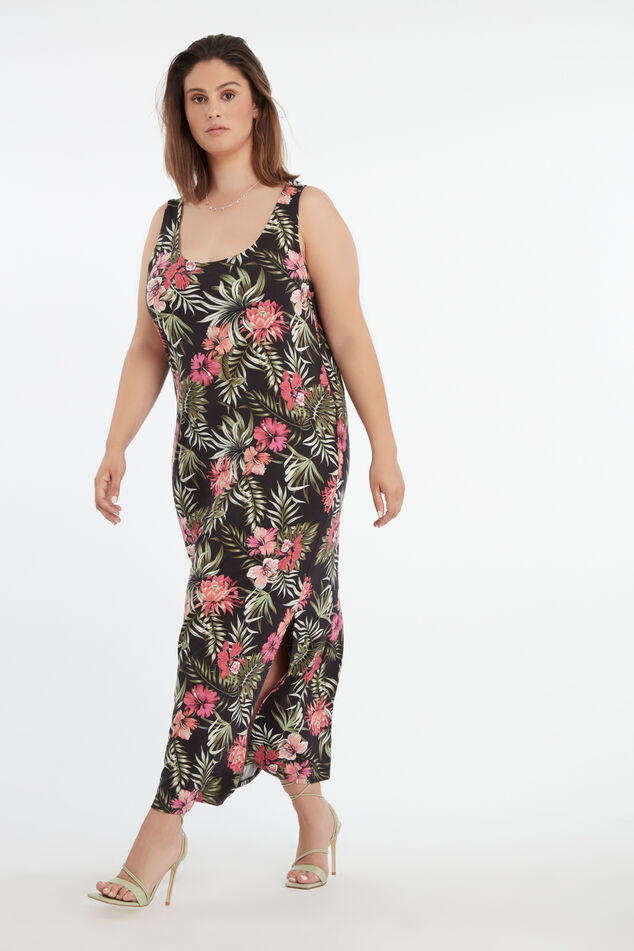 Maxi-Kleid mit Schlitz image number 5