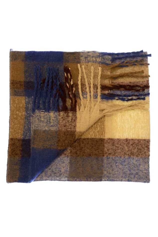 Schal mit Karo-Print  image number 1