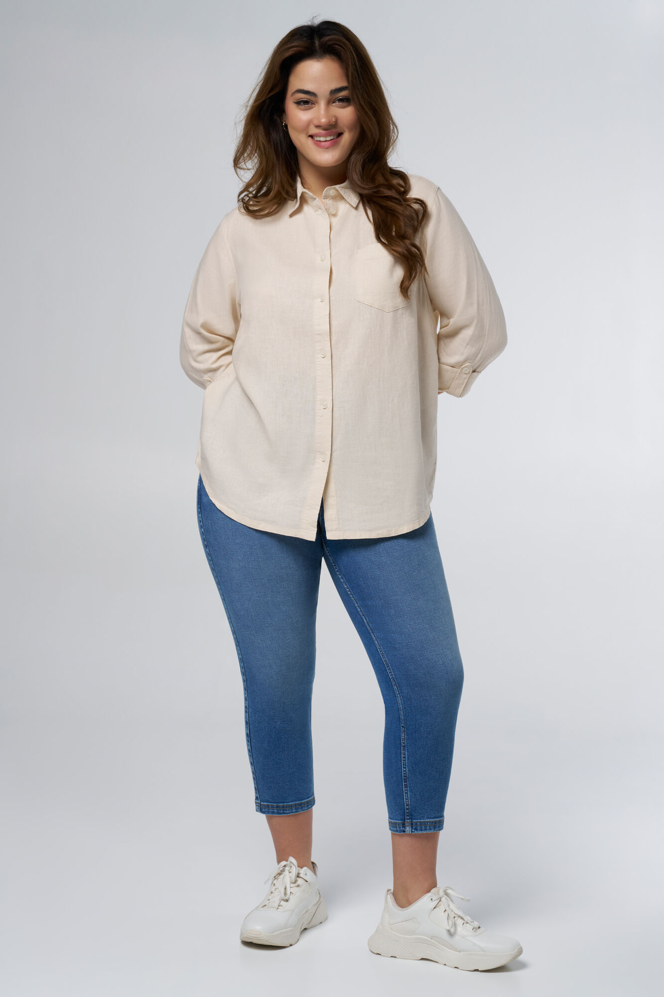 Leinenbluse image number 6