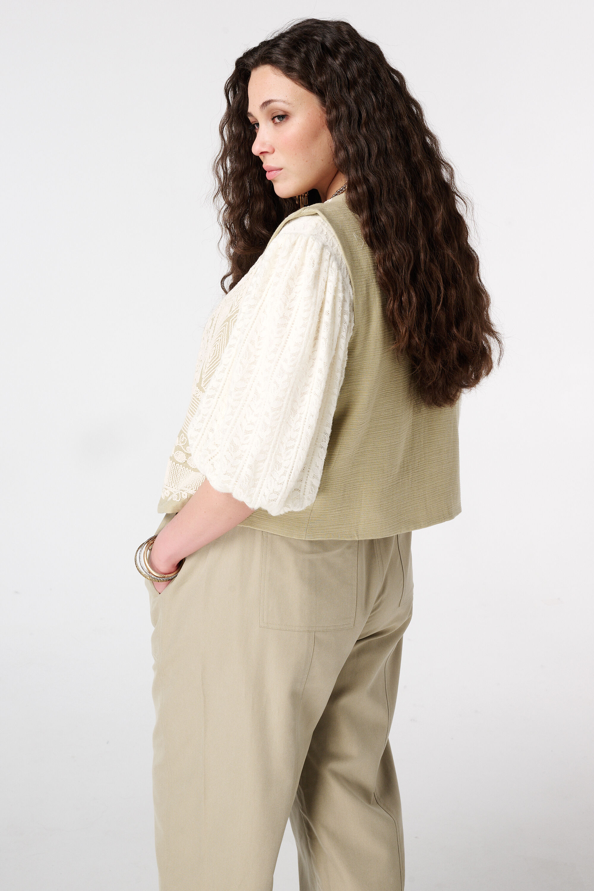 Gilet mit Stickerei image number 3