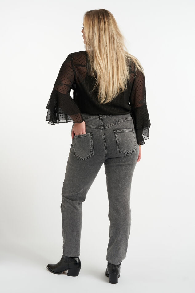 Jeans mit Used-Look image number 3