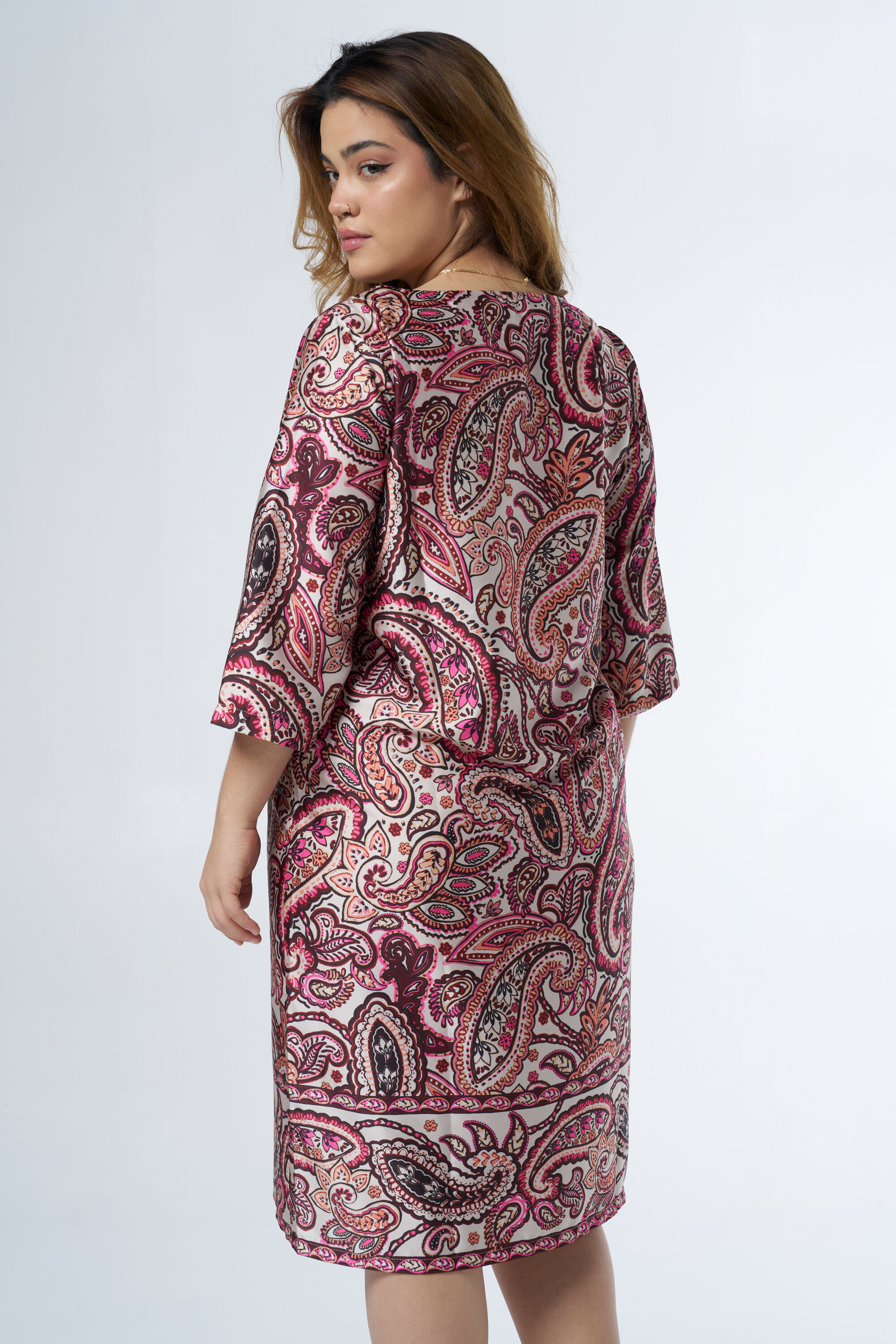Kleid mit Paisley-Print image number 3