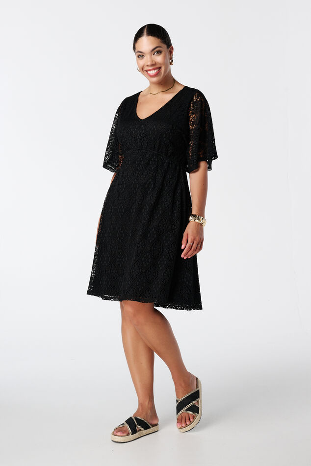 Spitzenkleid mit Stretch image number 0