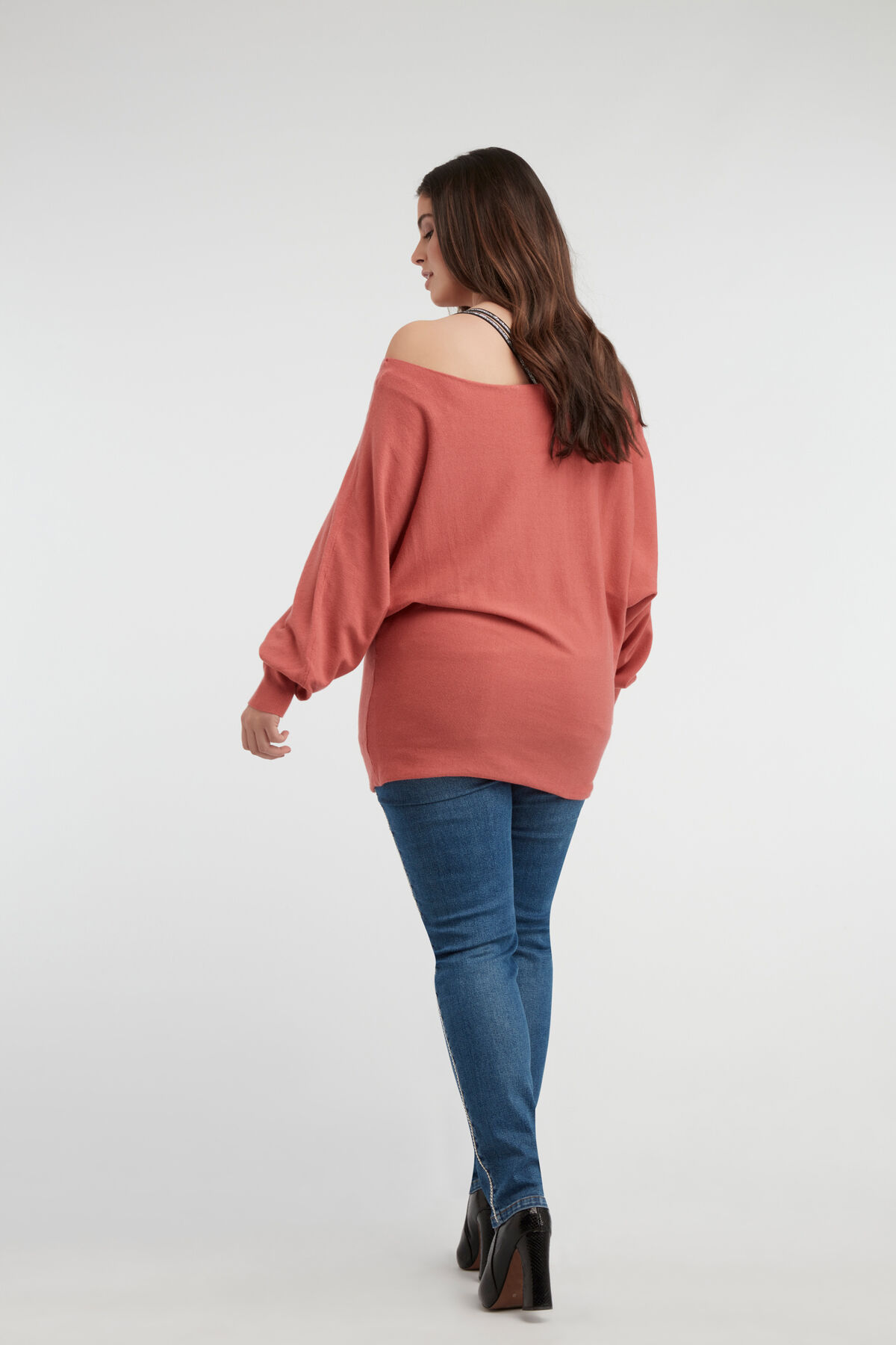 Pullover mit Fledermaus&auml;rmeln image number 4