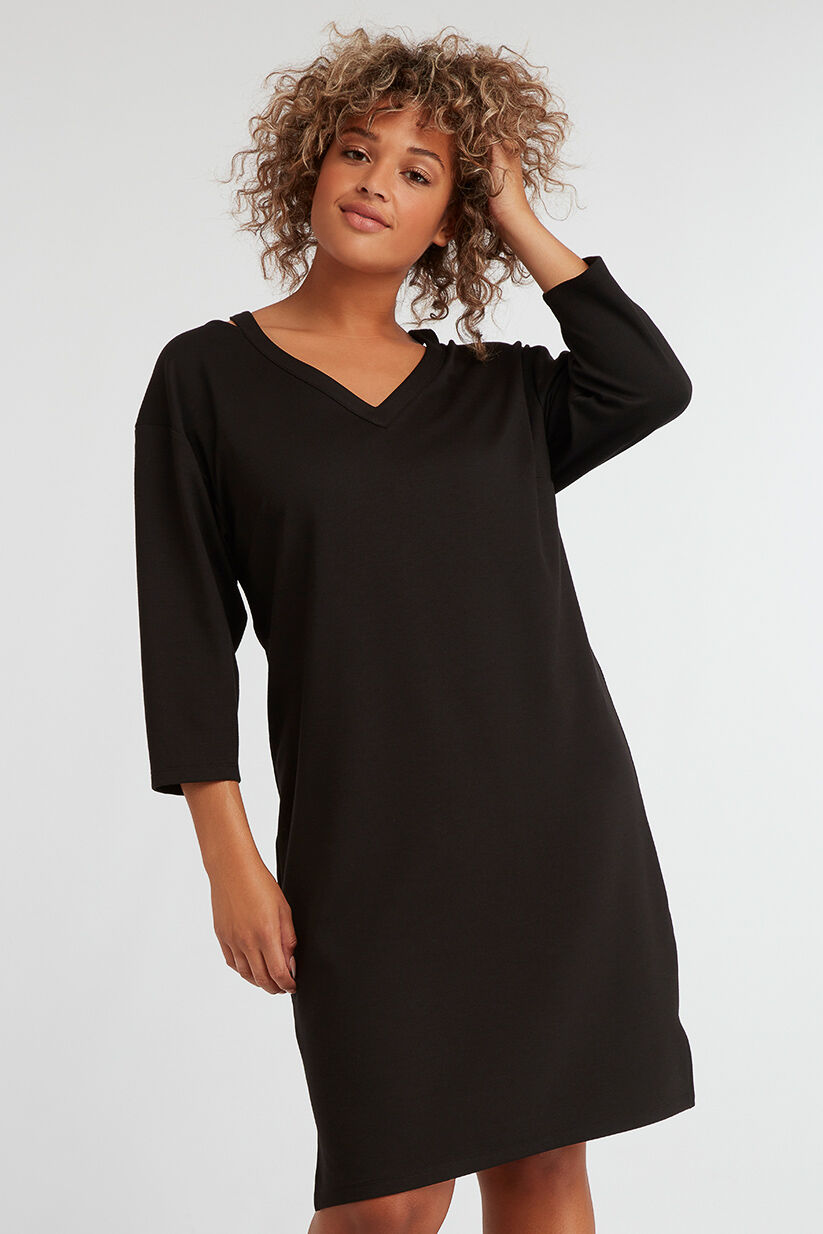 Kleid mit V-Ausschnitt image number 5