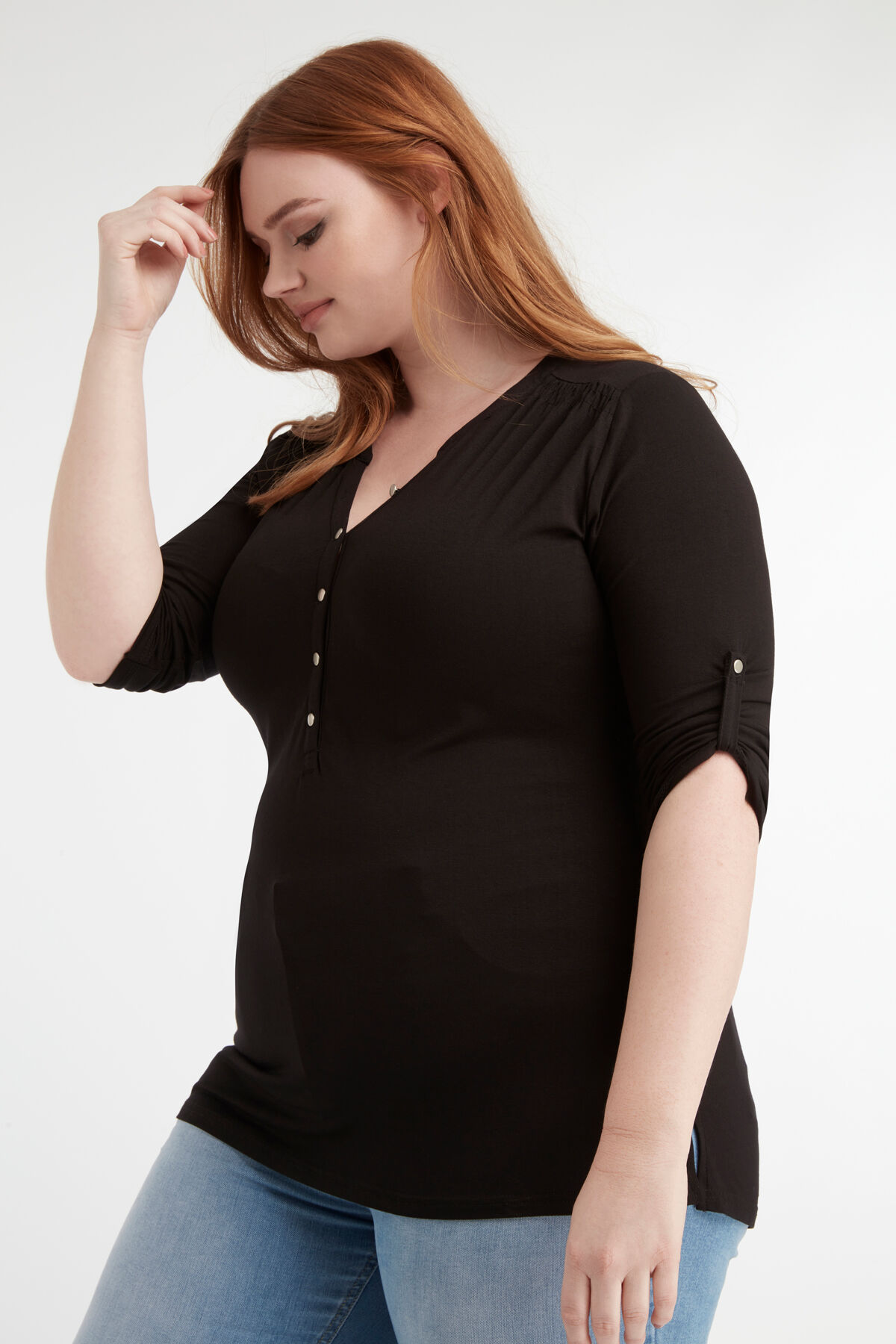 Einfarbiges Top image number 5