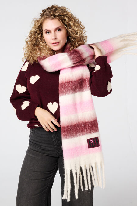Weicher Winterschal mit Print Weicher Winterschal mit Print
