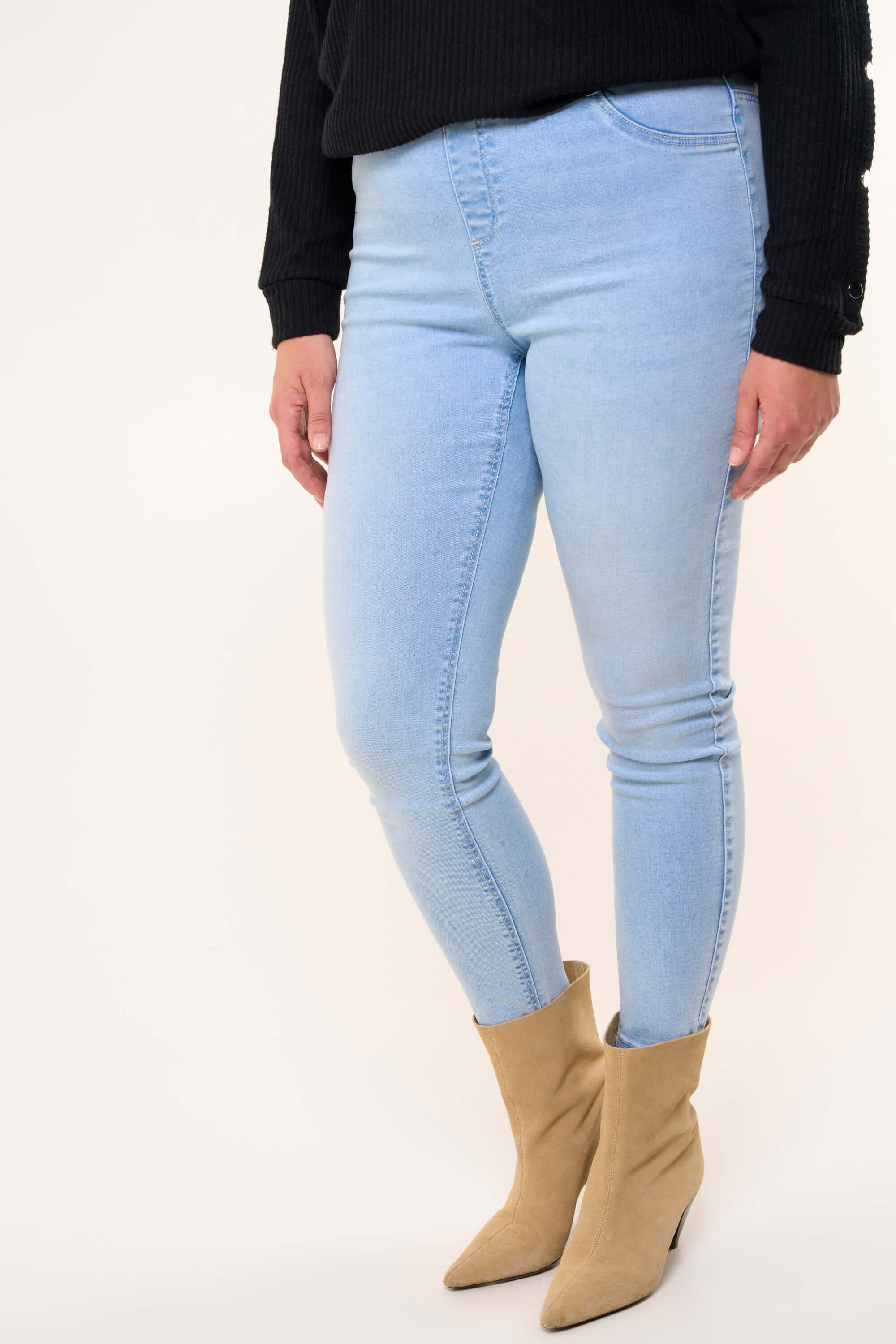 30 Inch Slim-Fit-Treggings POPPY image number 4