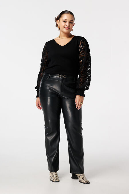 Lederlook Hose Lederlook Hose