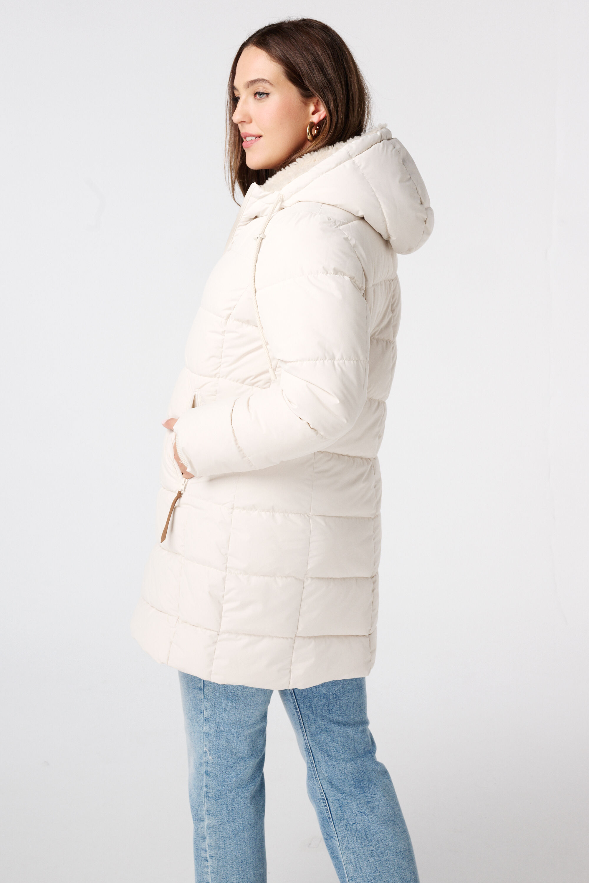 Jacke mit G&uuml;rtel image number 3