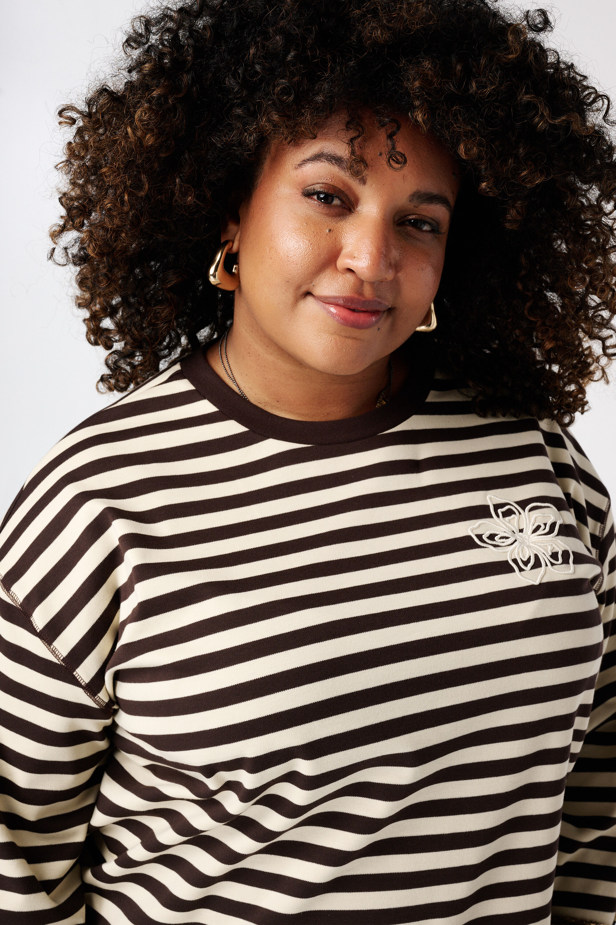 Gestreiftes Langarmshirt image number 4