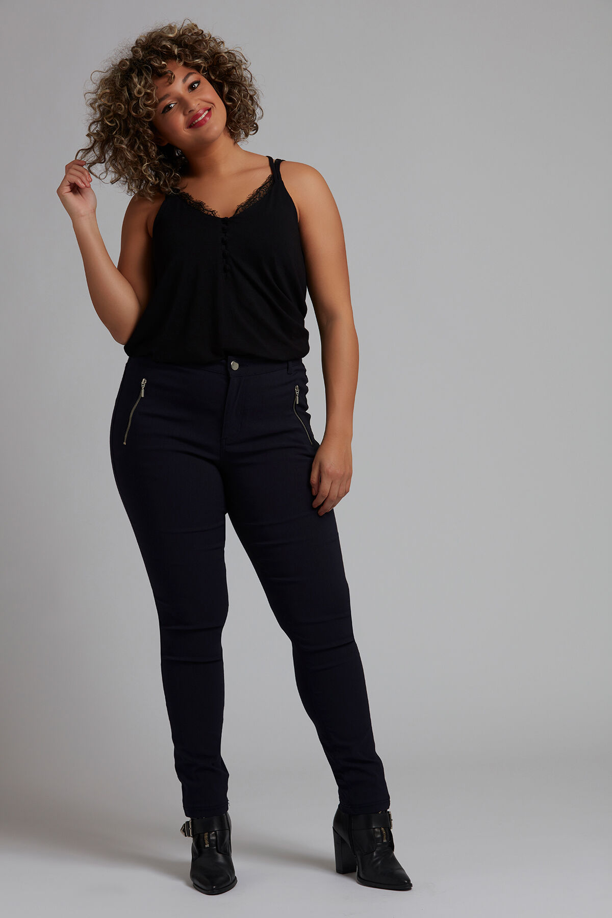 Hose mit Rei&szlig;verschl&uuml;ssen image number 5