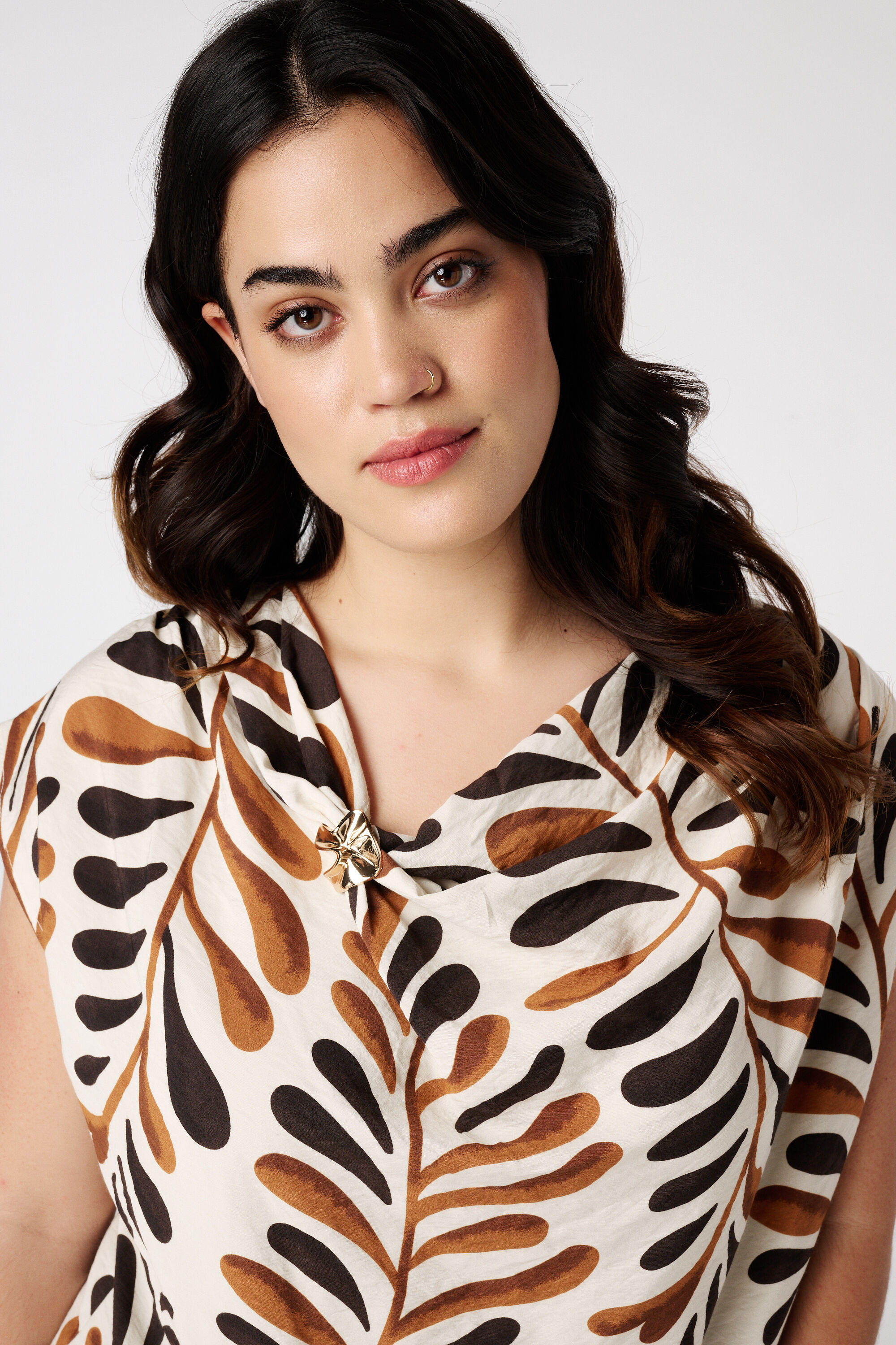 Bluse mit Druck image number 4