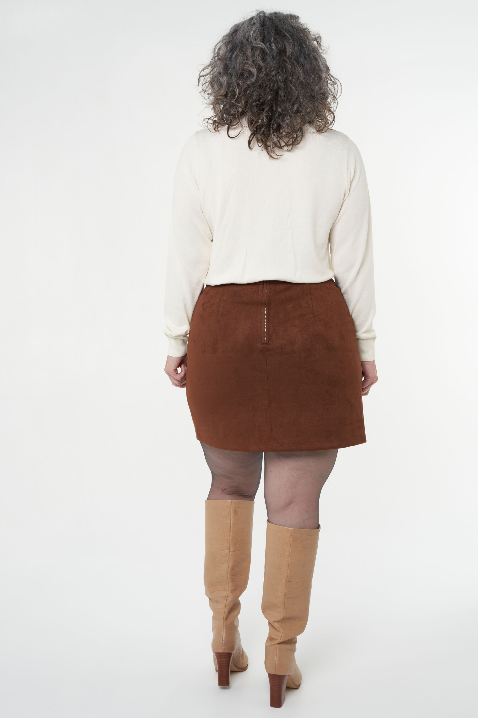 Kunstwildleder-Wickelrock  image number 4