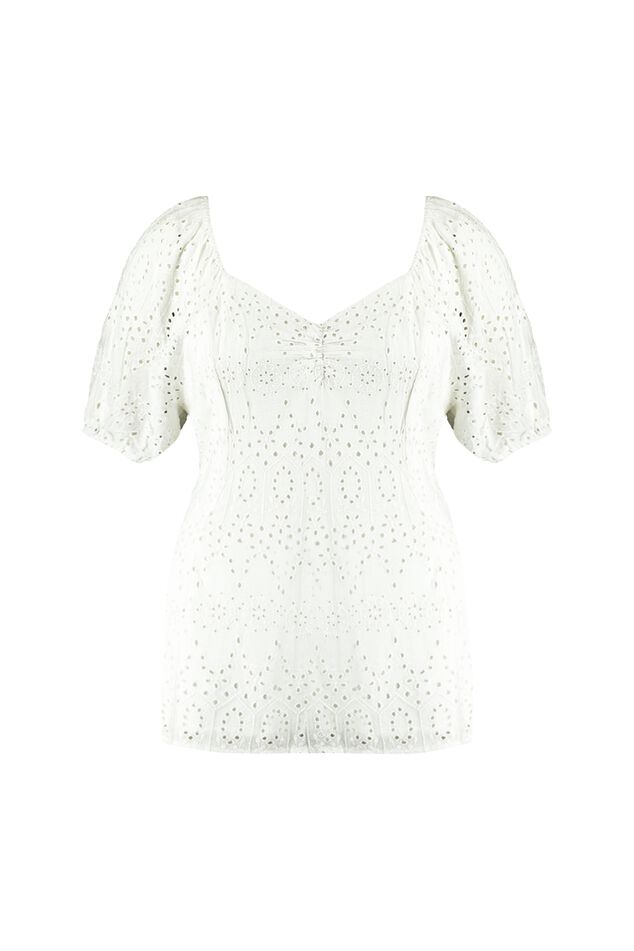 Top mit Stickerei  image number 1