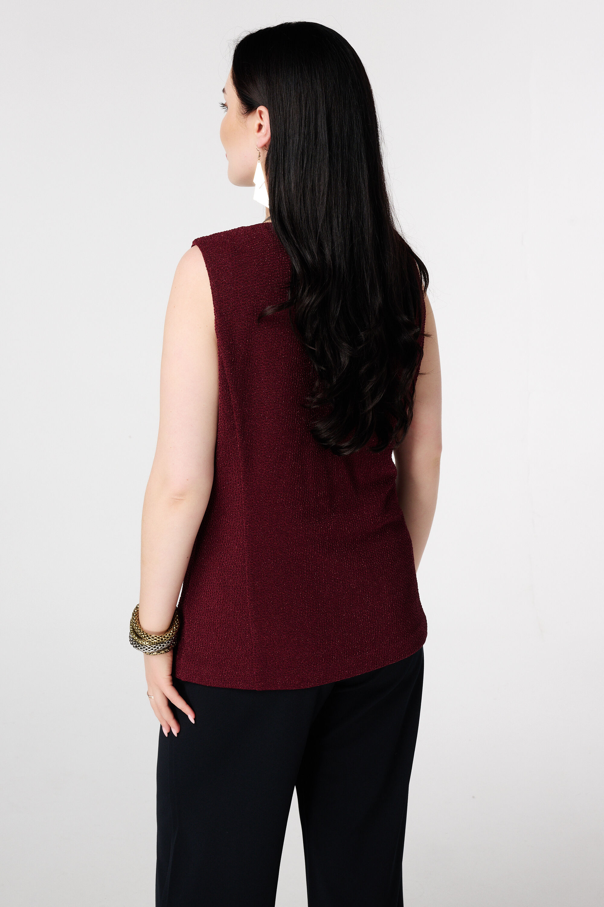 Weste mit Kn&ouml;pfen und Lurex image number 3