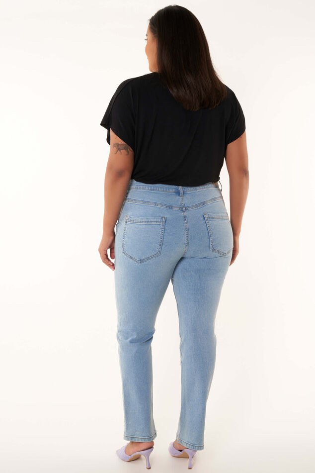 Straight-Leg Jeans LILY image number 3