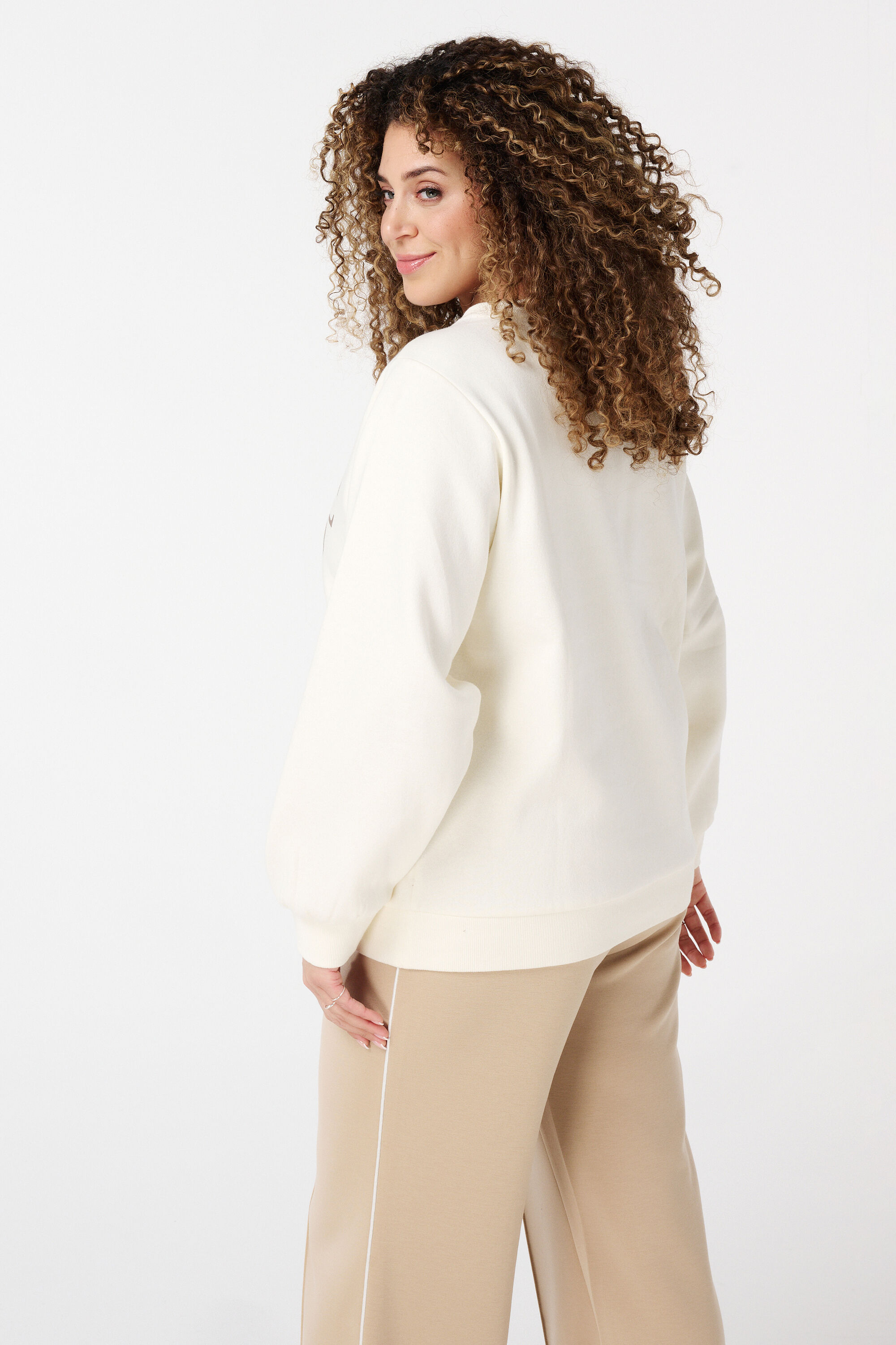 Pullover mit Text-Print image number 3