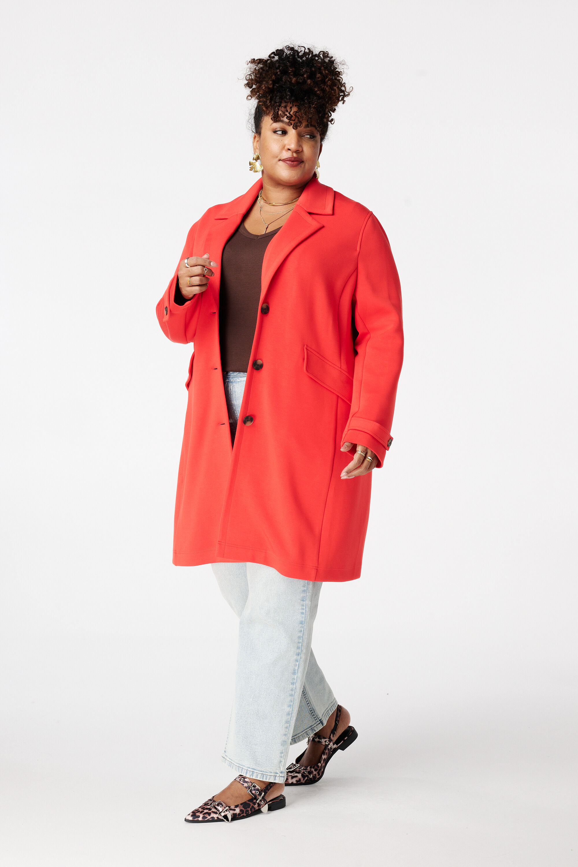 Mantel mit Knopfverschluss image number 5