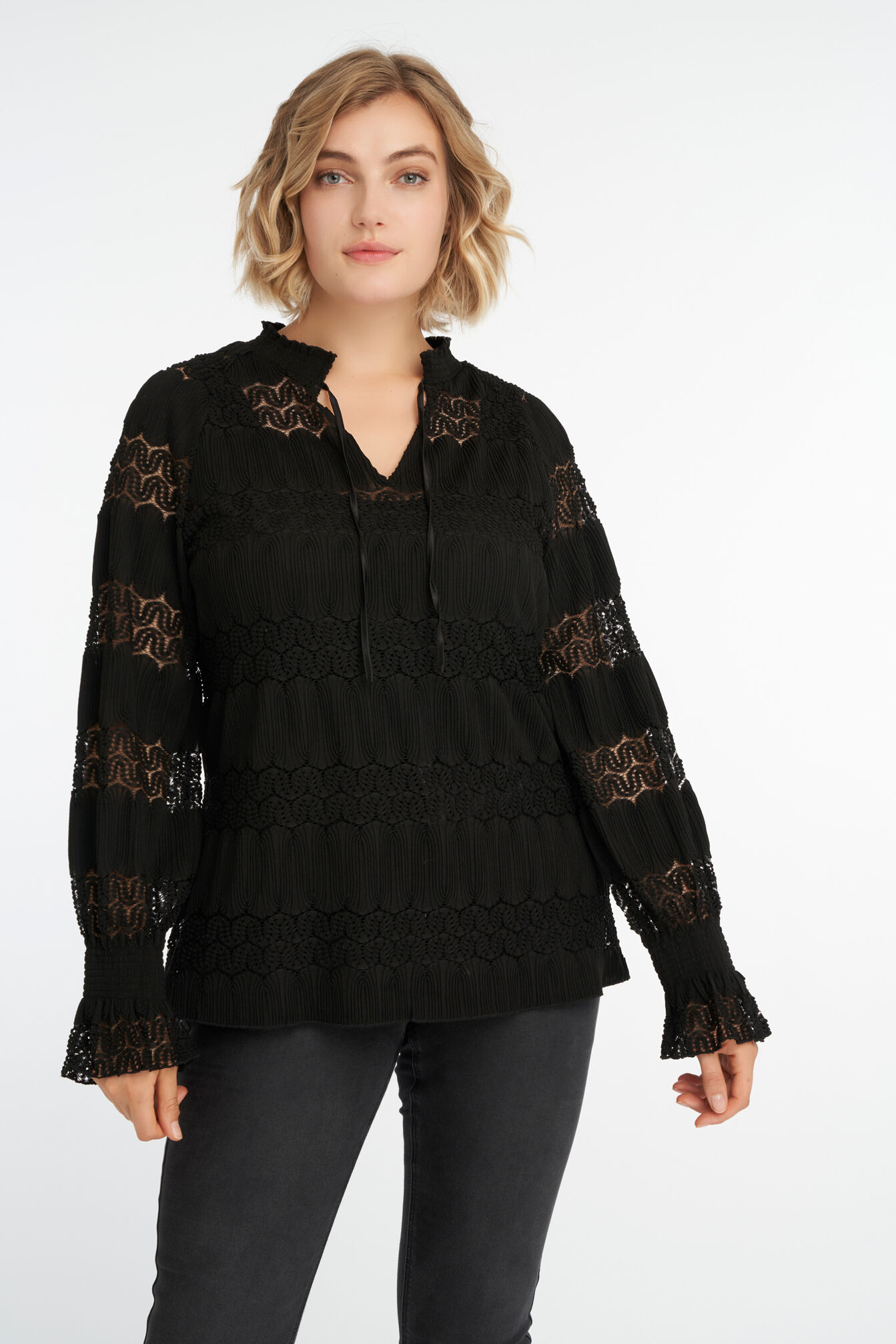 Top mit Stehkragen image number 4