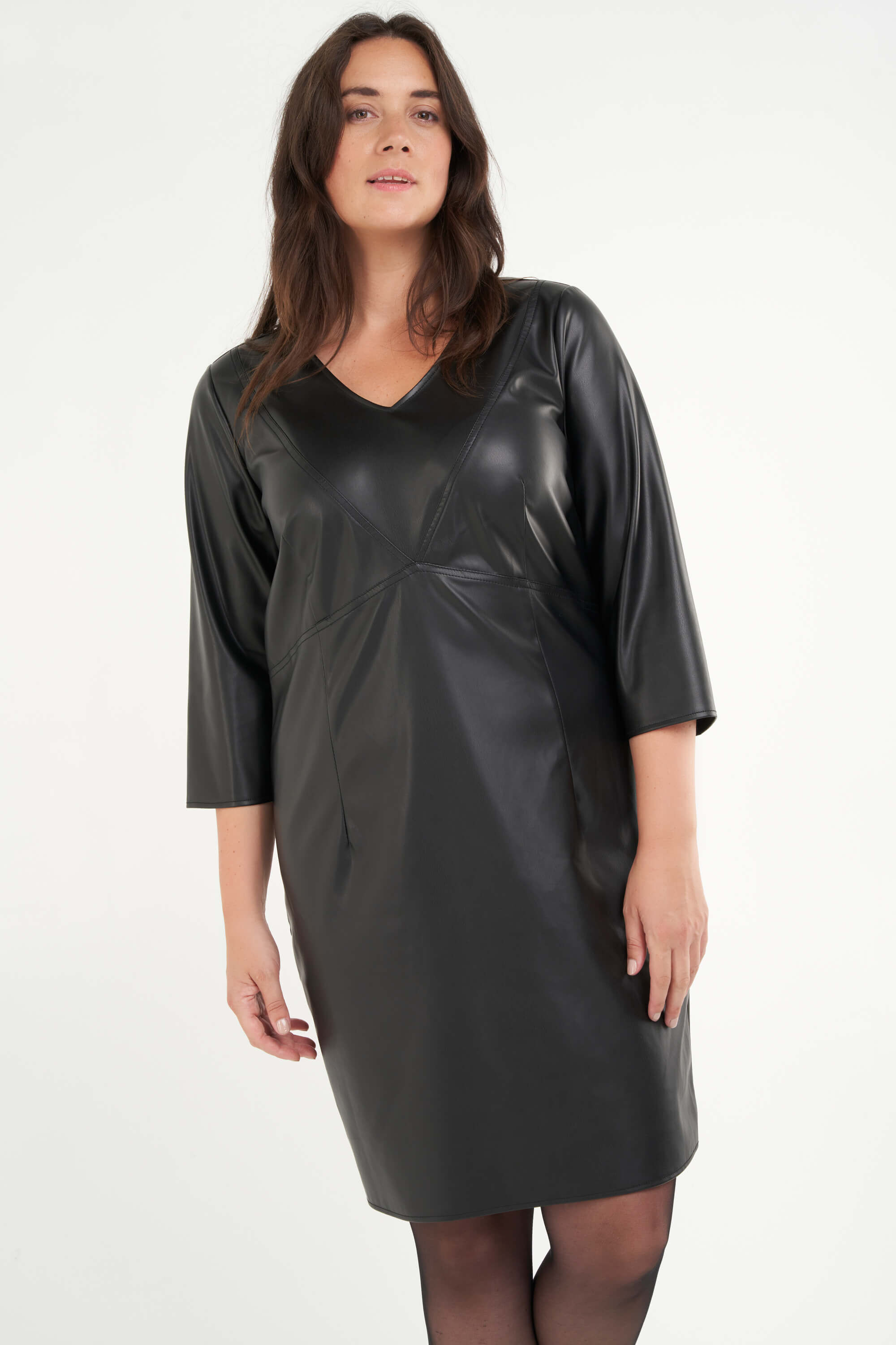 Kunstleder-Kleid  image number 0