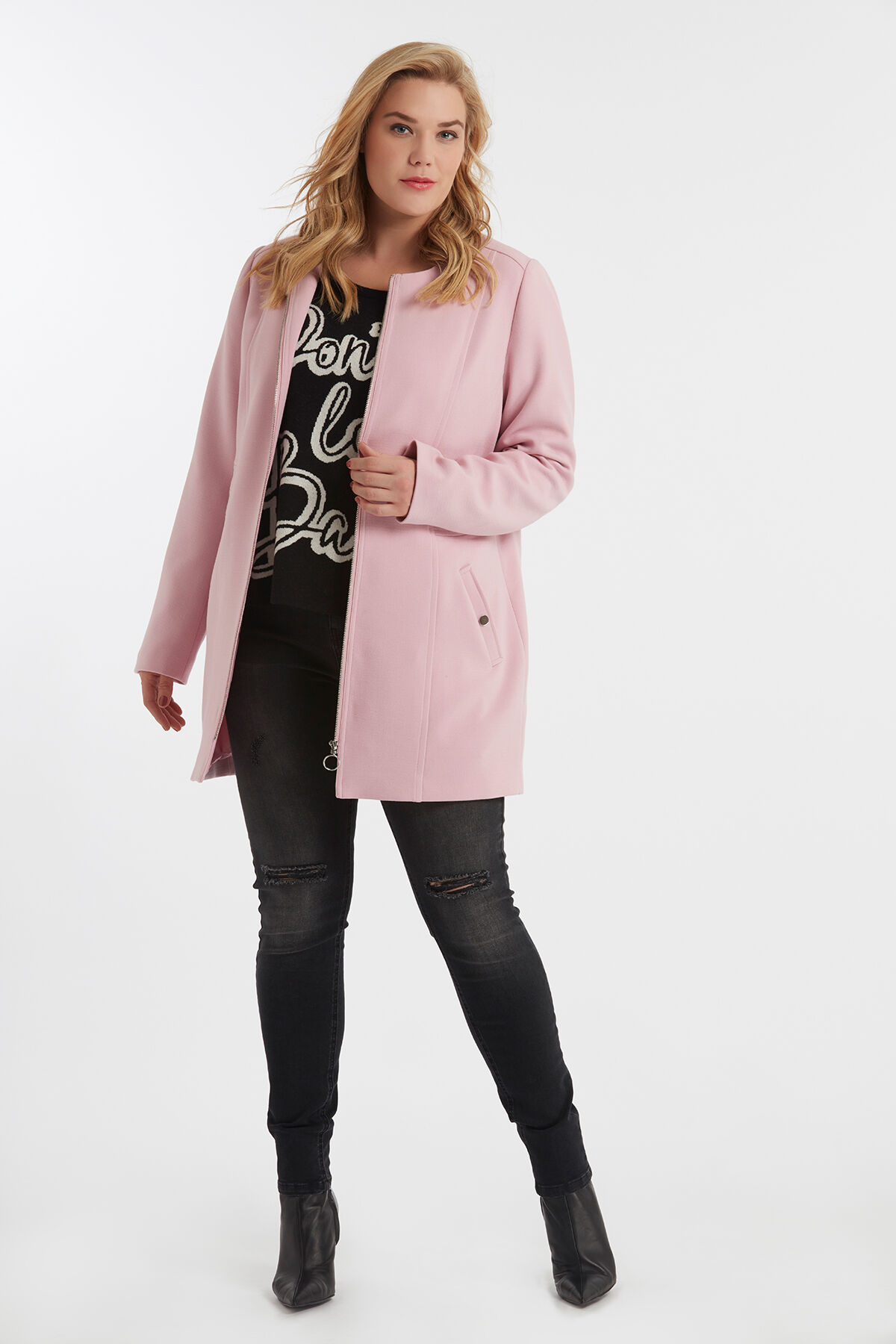 &Uuml;bergangsmantel mit Rei&szlig;verschluss image number 3