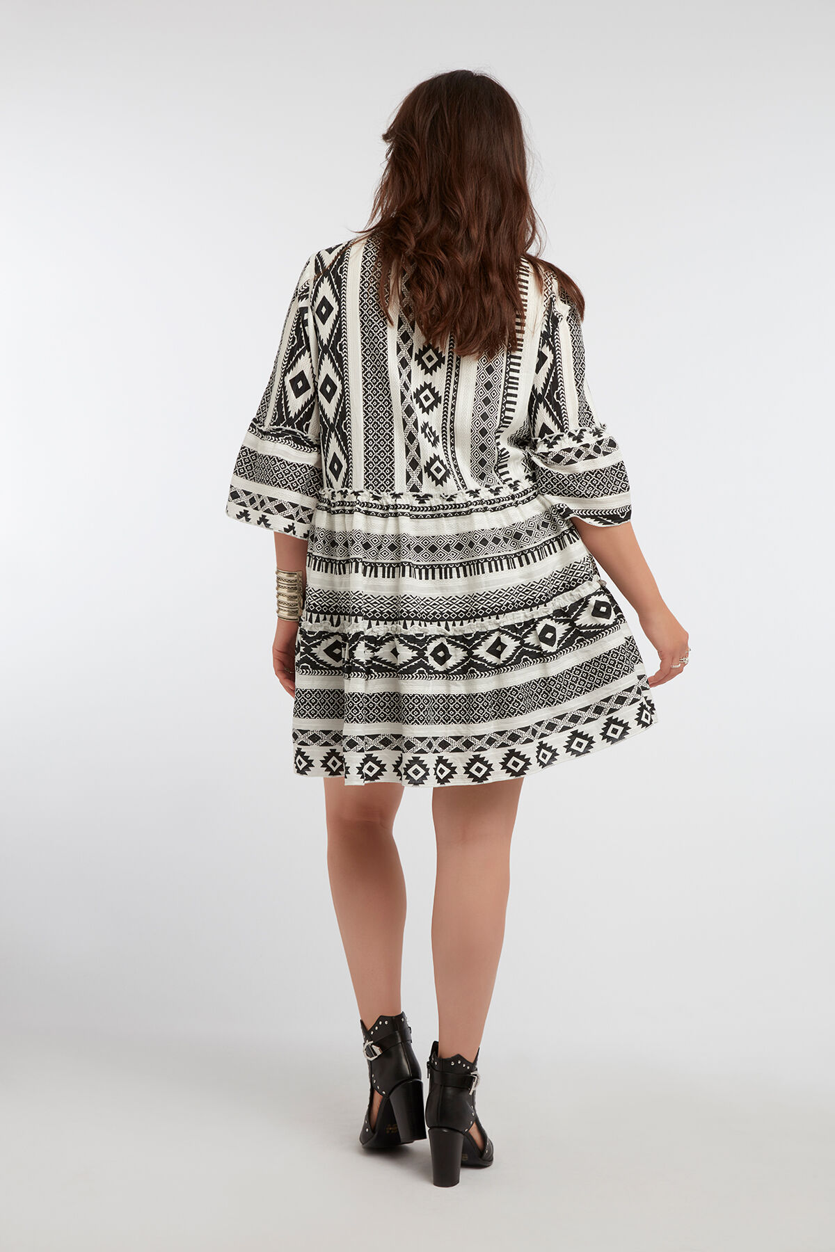 Tunika-Kleid mit Print image number 5