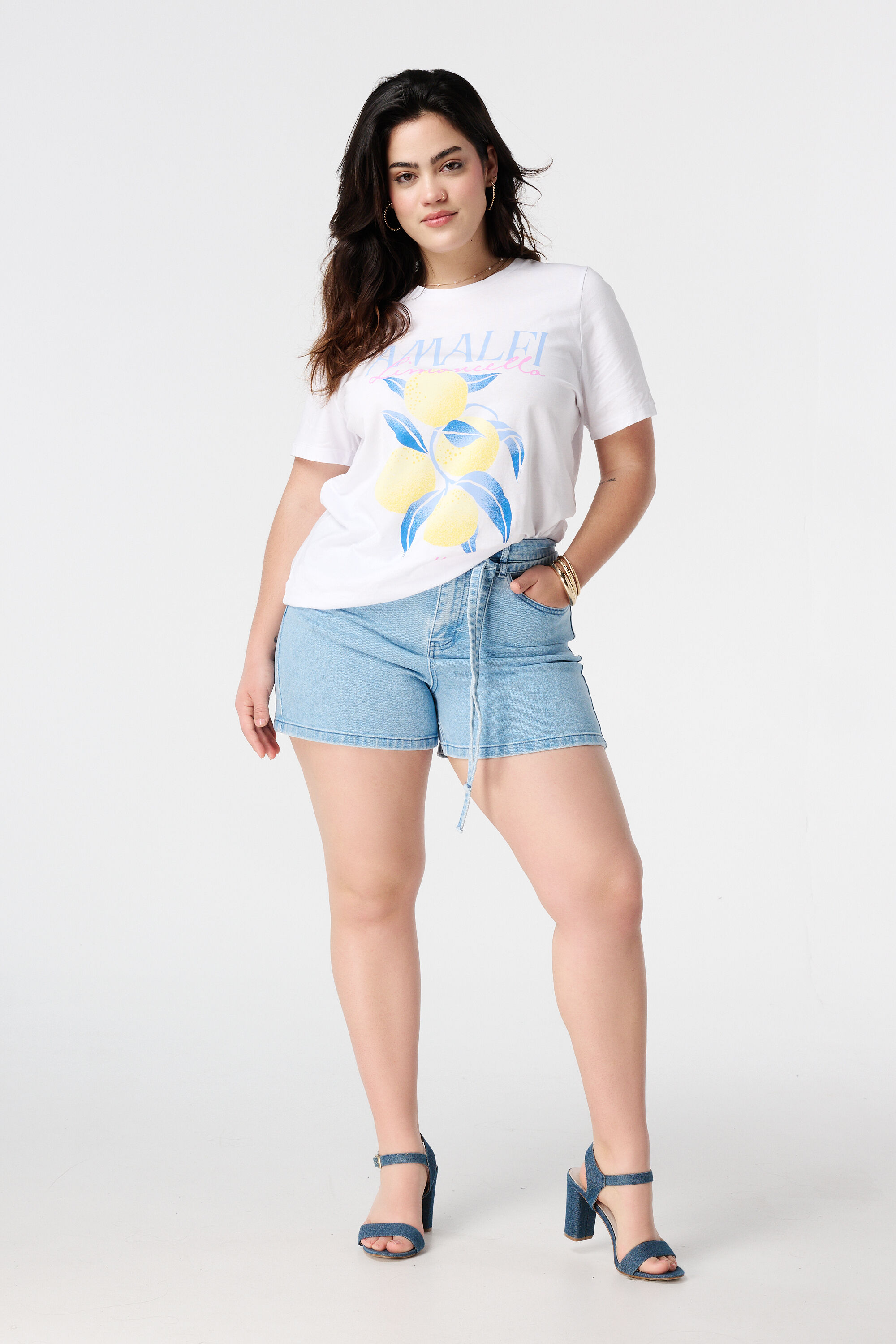 T-Shirt mit Zitronenprint image number 5