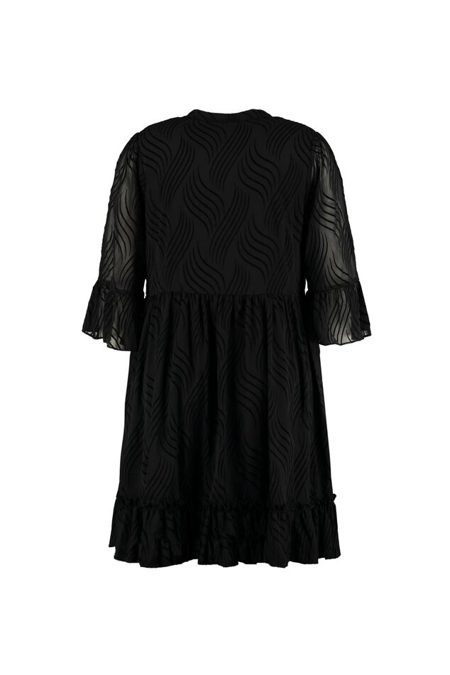 Kleid aus halb durchsichtigem Stoff image number 2