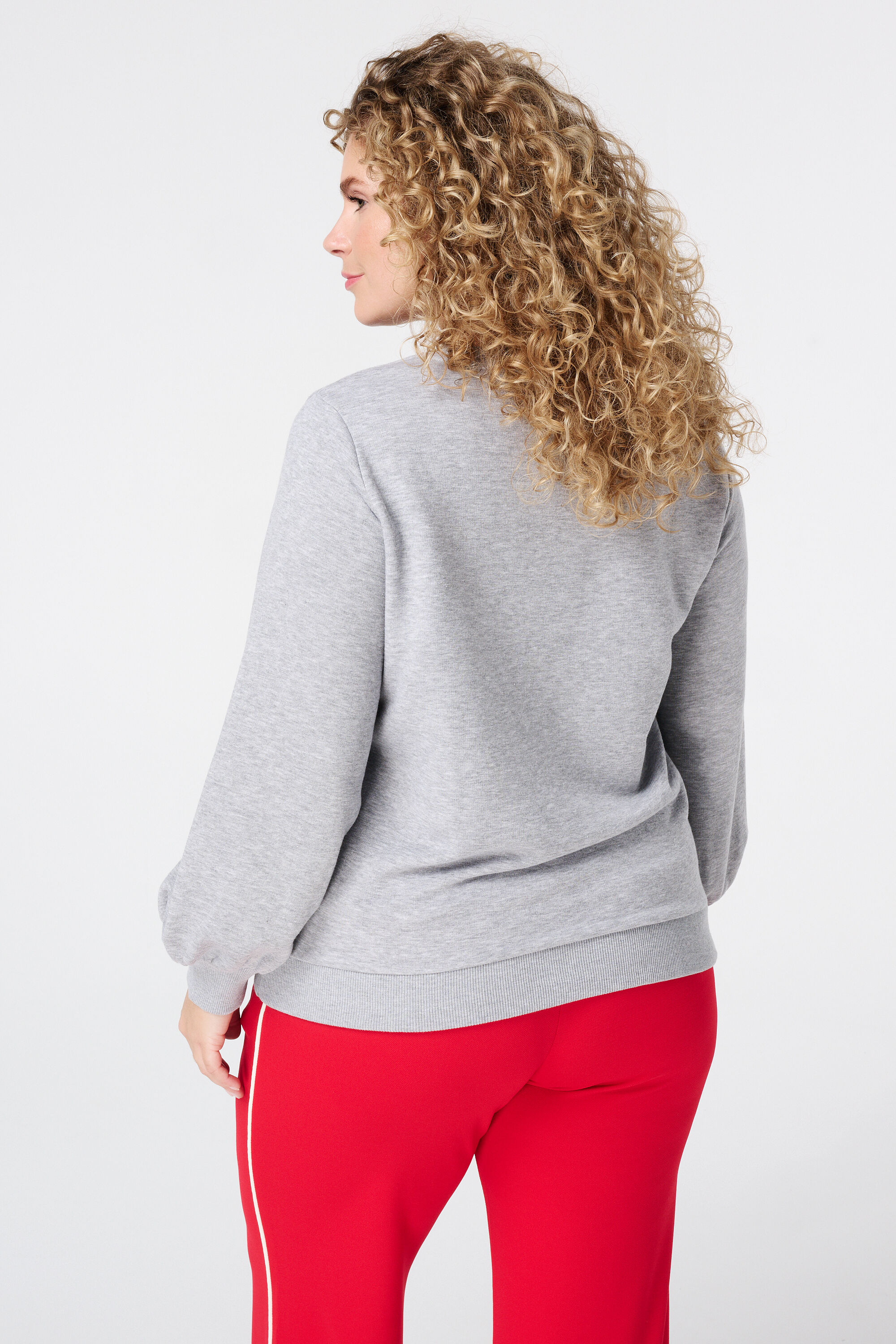 Pullover mit Text-Print image number 3