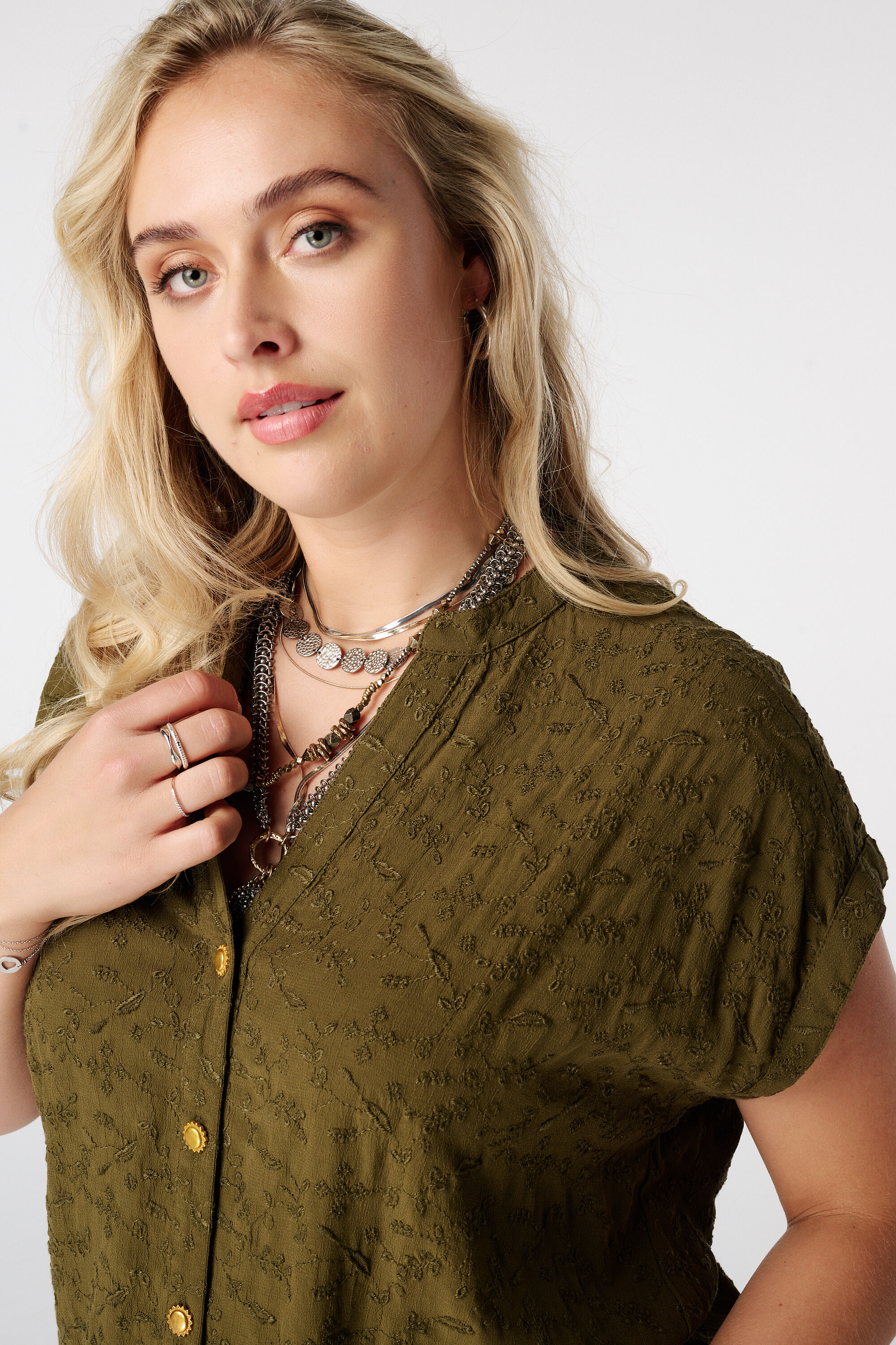Bluse mit Spitze image number 4