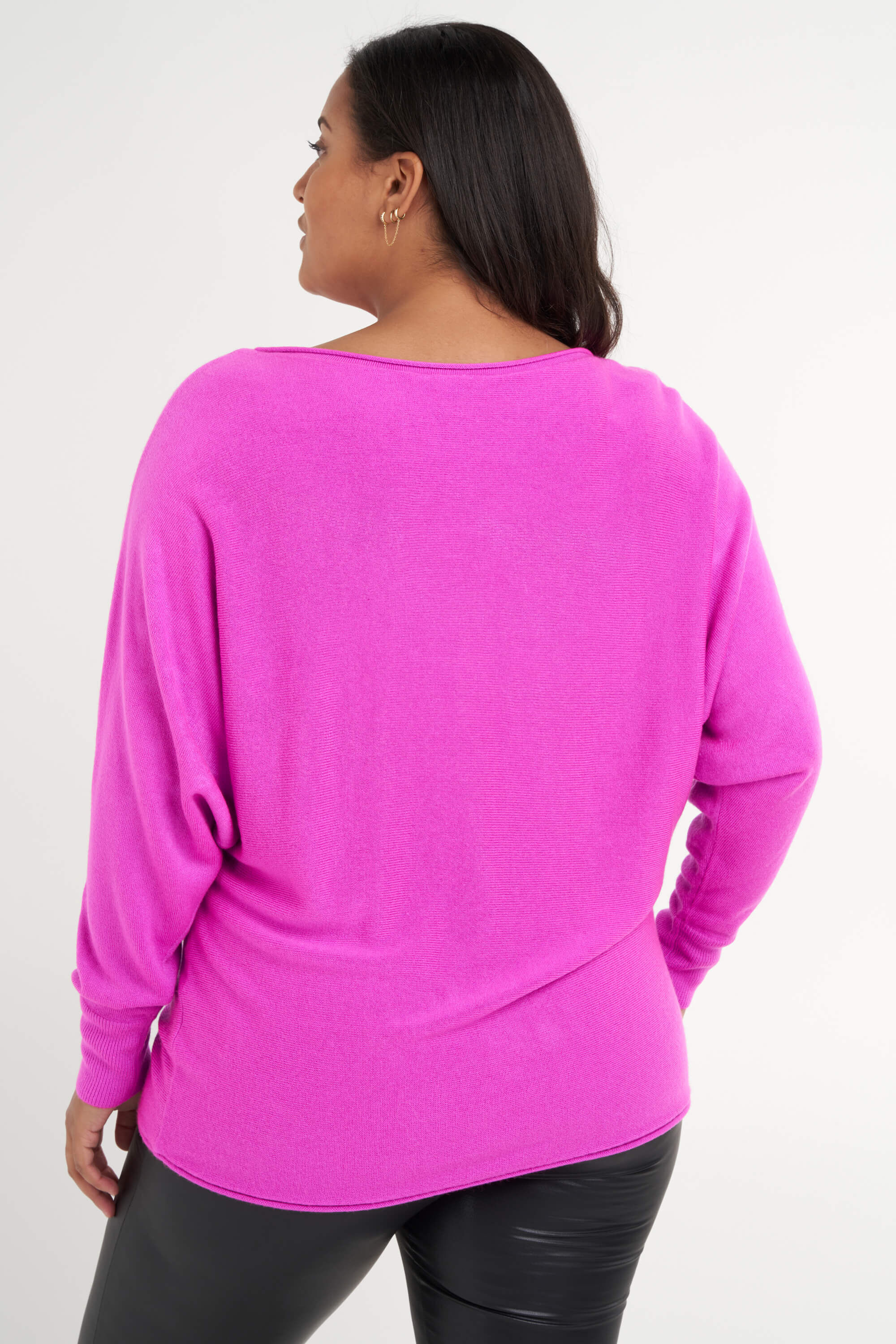 Pullover mit Fledermaus&auml;rmeln image number 3