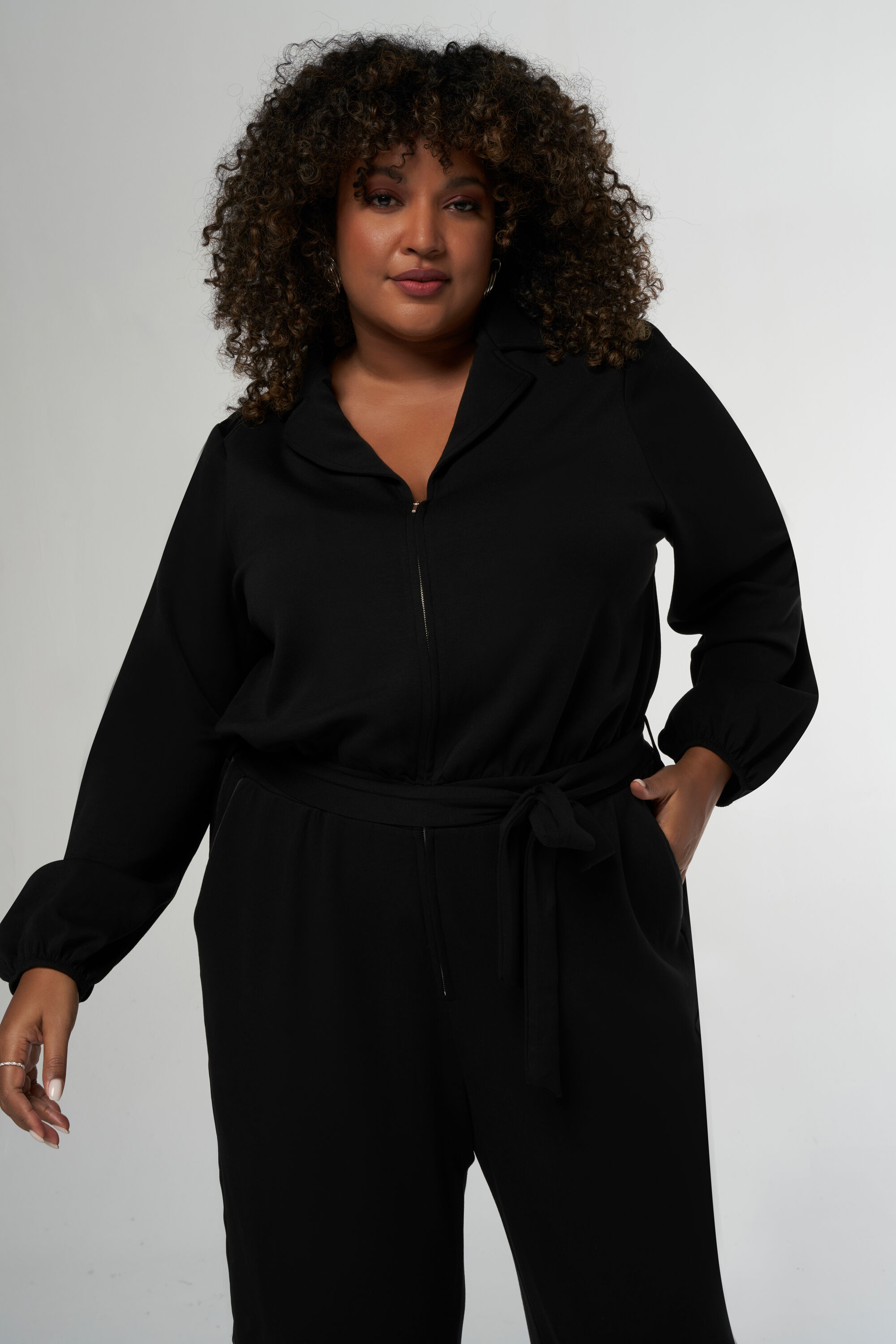 Jumpsuit mit Rei&szlig;verschluss  image number 5