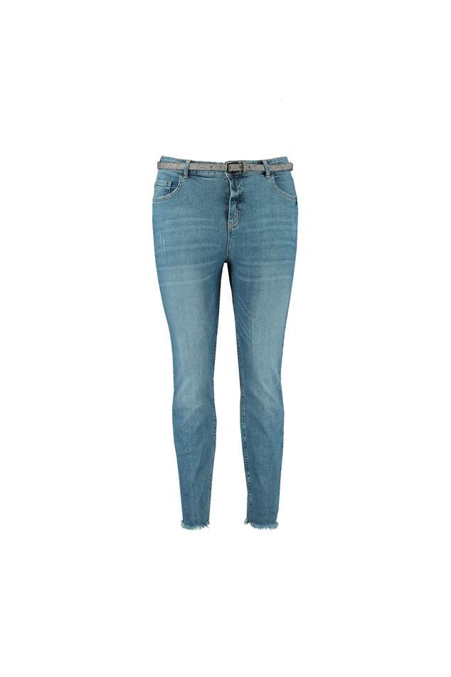 Super-skinny CHERRY mit Gürtel image number 1